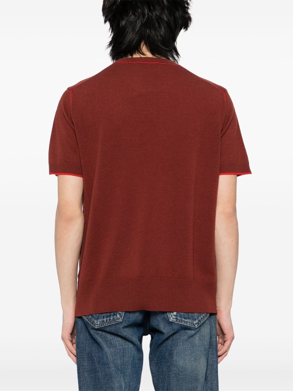 crew neck top - 3