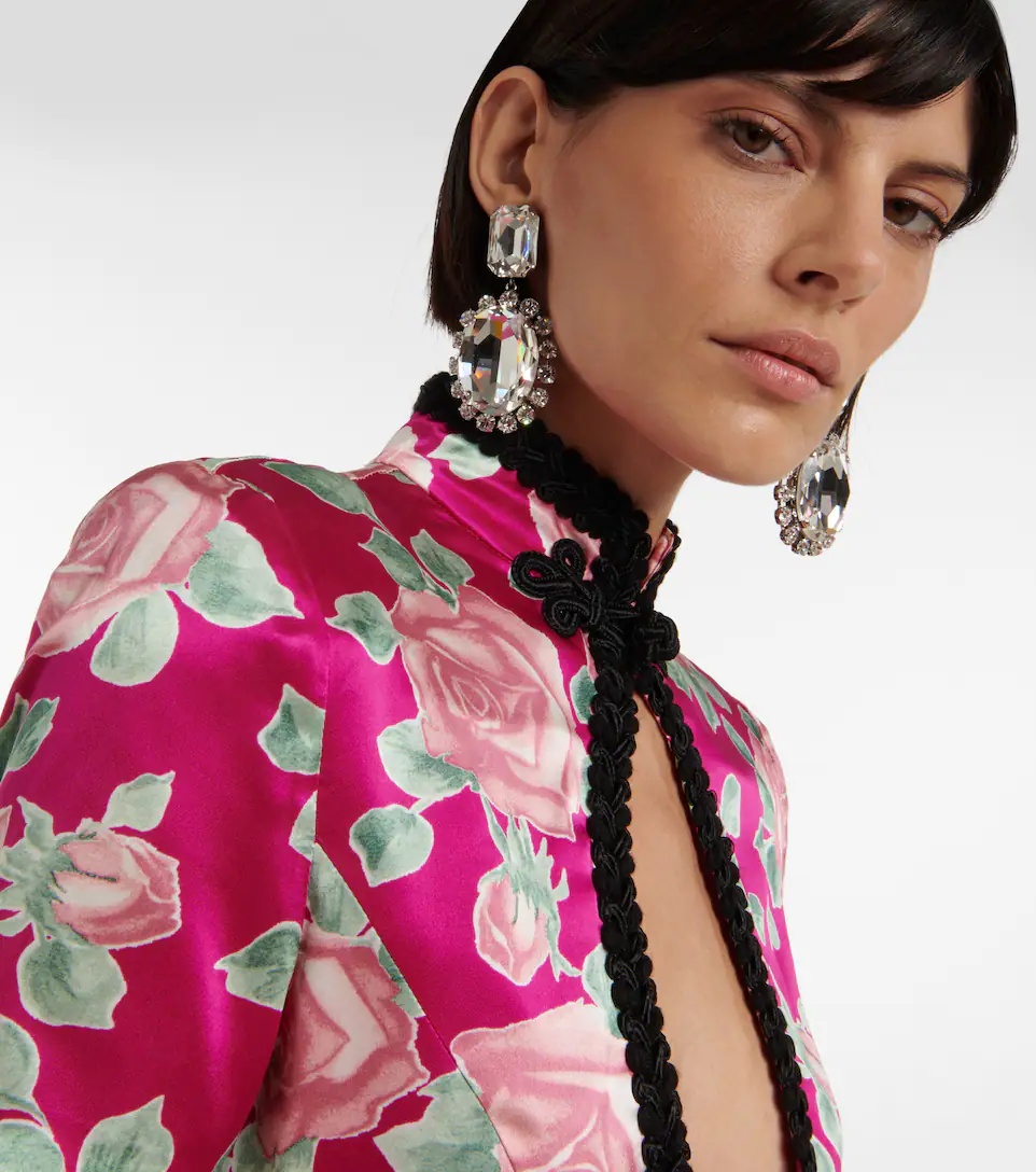 Embellished clip-on earrings - 3