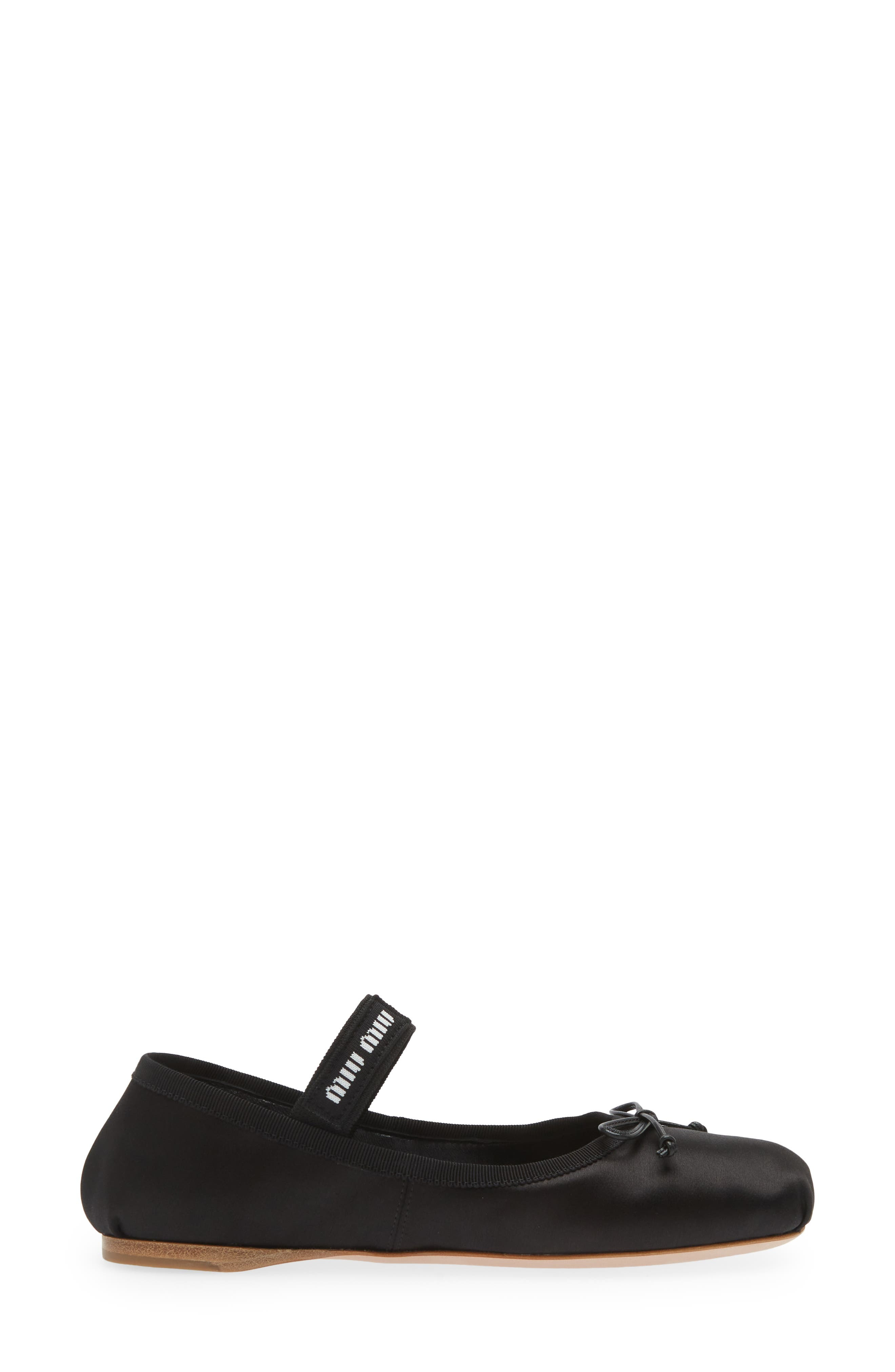 Logo Strap Ballet Flat - 3