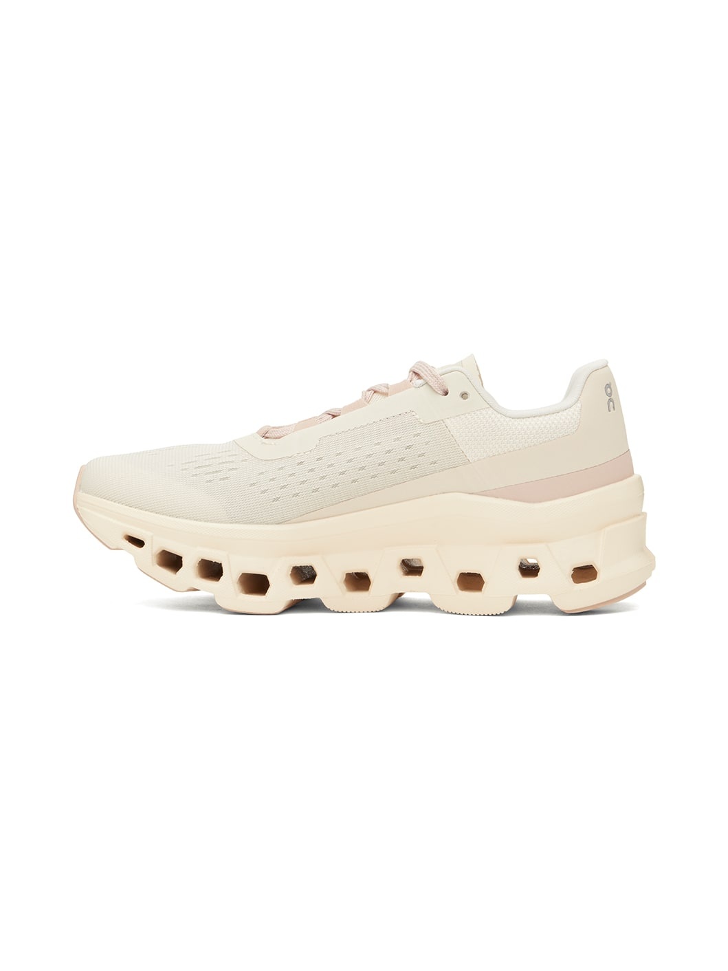 Gray & Pink Cloudmonster Sneakers - 3
