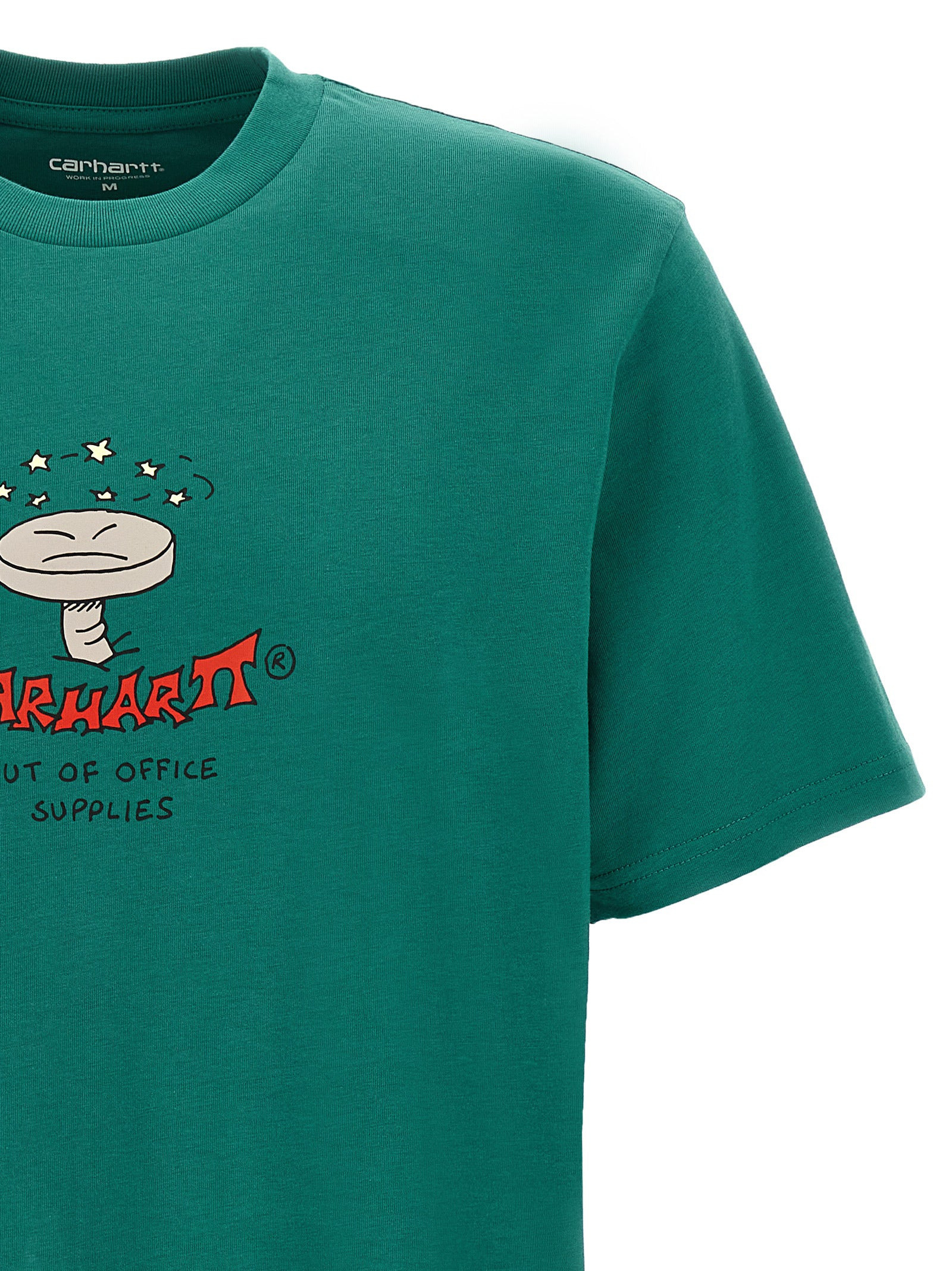 Work Life Romance T-Shirt Green - 3