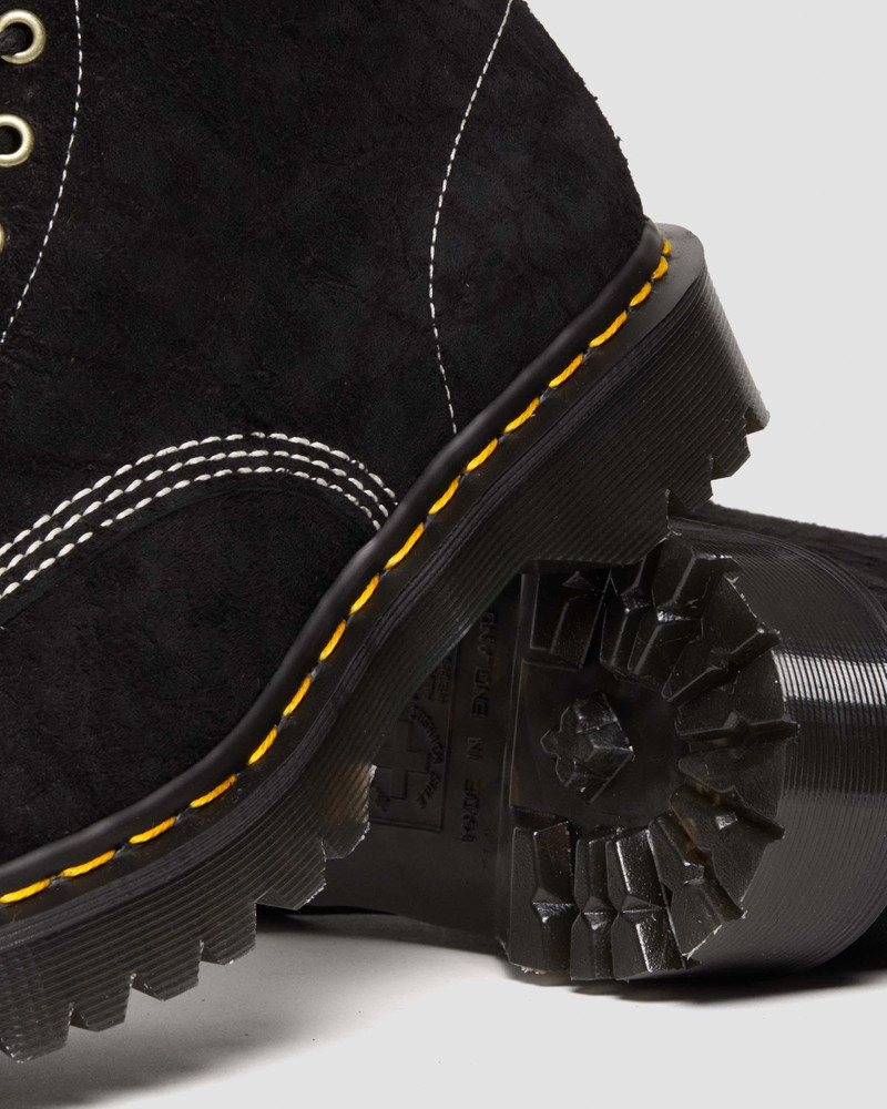 1460 Made in England Emboss Suede Lace Up Boots 4