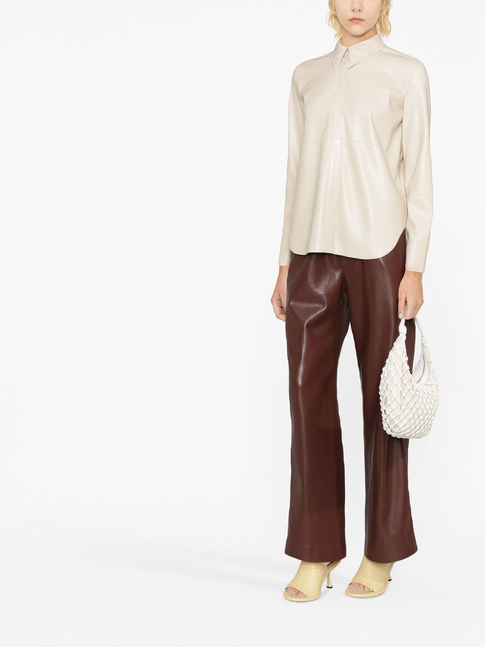 coated long-sleeve shirt - 2
