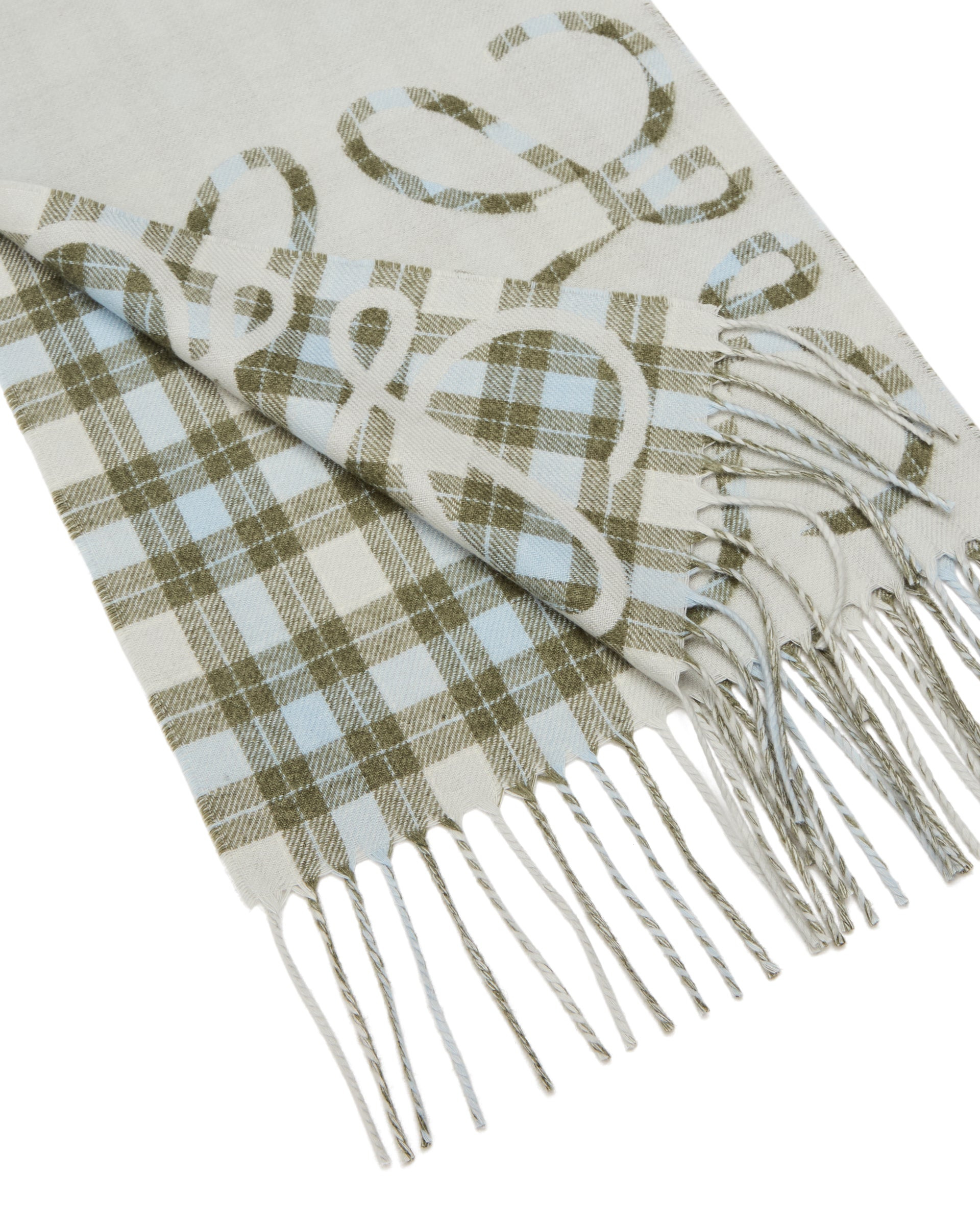 Gray Anagram Scarf - 4