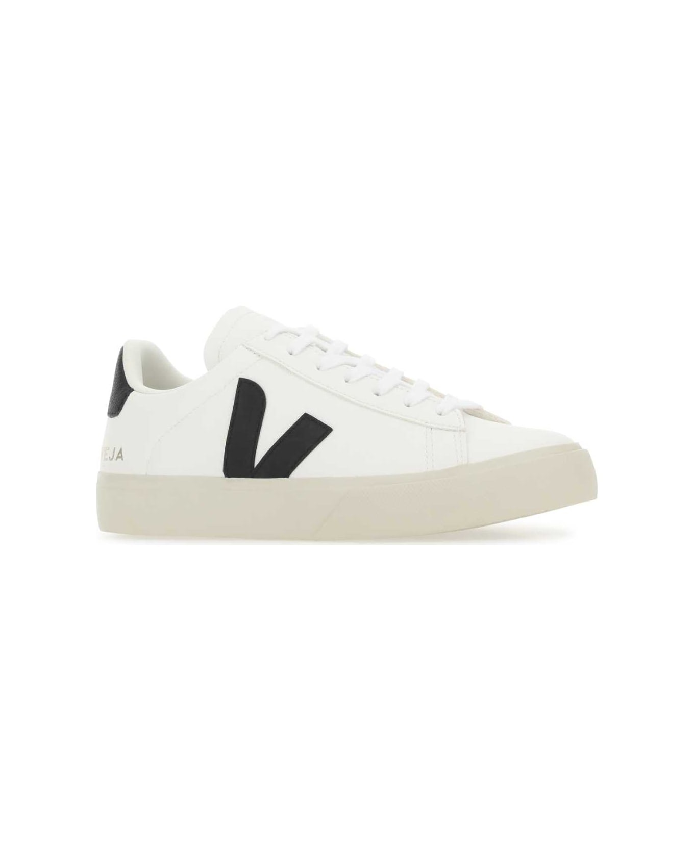 White Chromefree Leather Campo Sneakers - 2