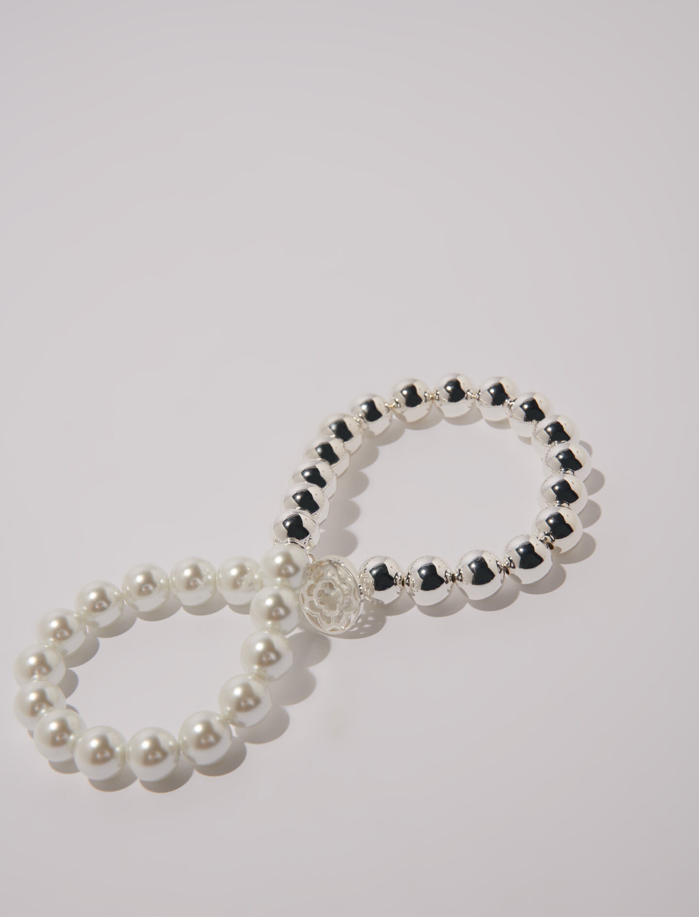 Mixed pearl choker necklace - 6