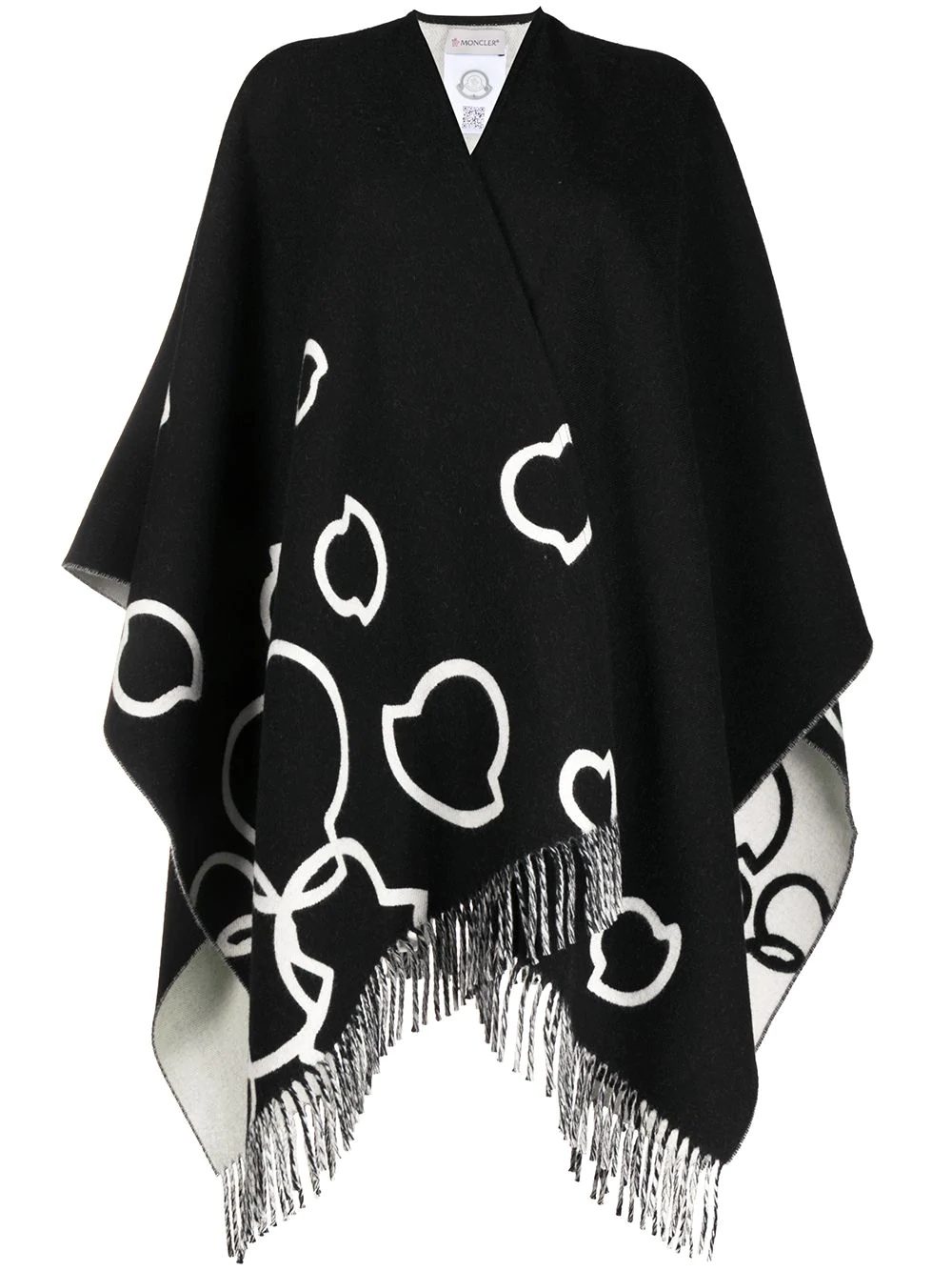 logo wool cape  - 1