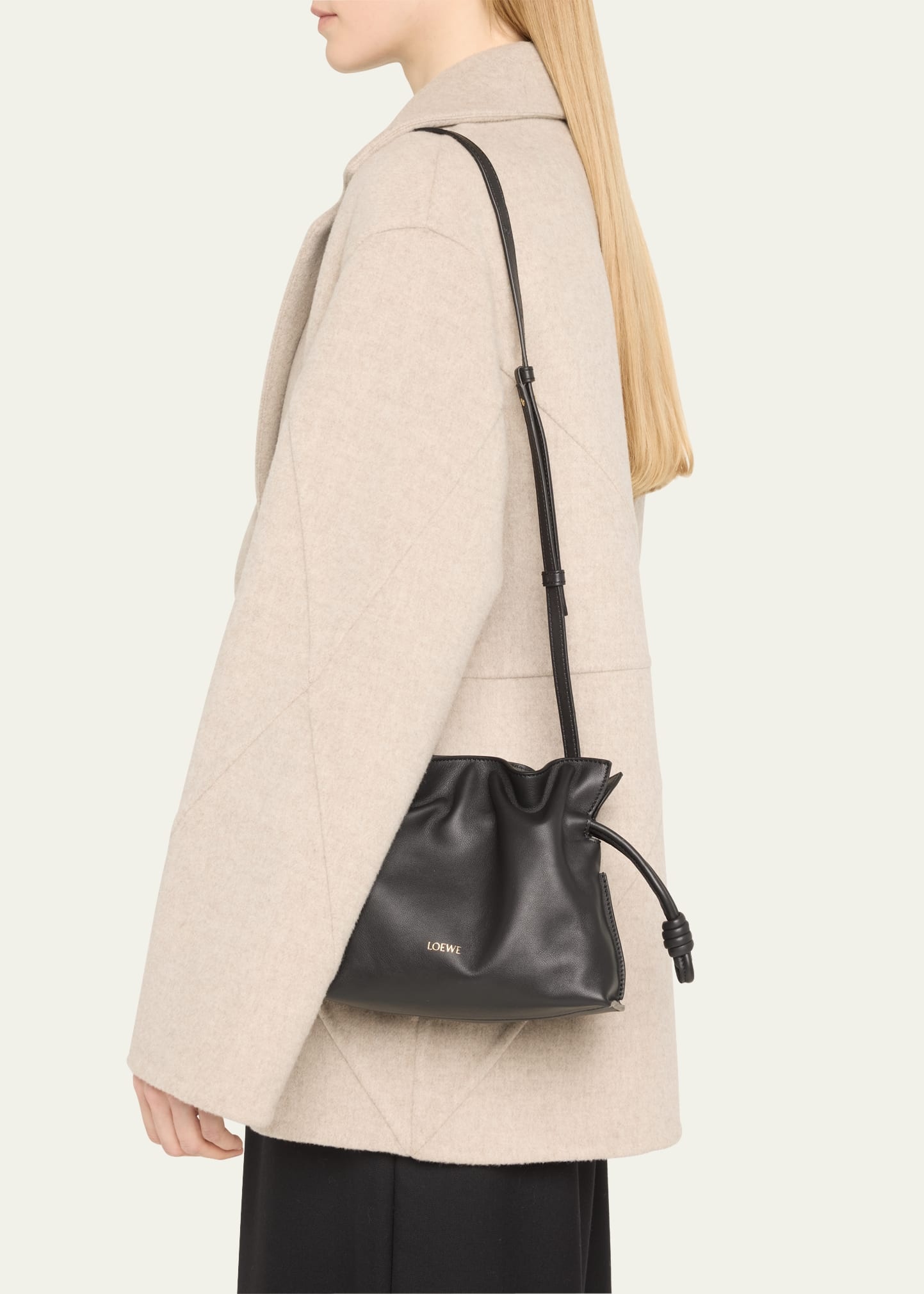 Flamenco Mini Leather Clutch Bag - 2