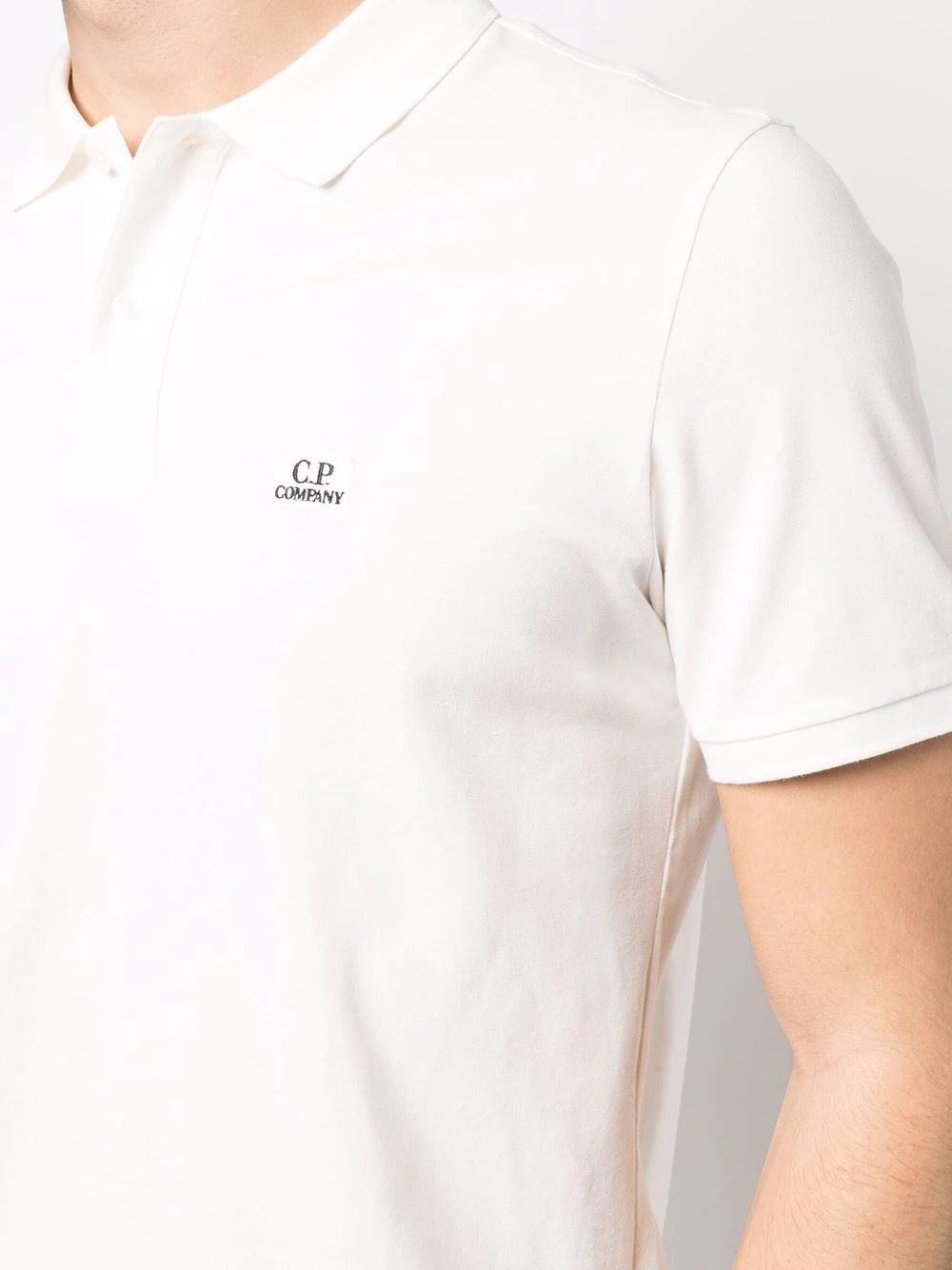 embroidered-logo polo shirt - 5