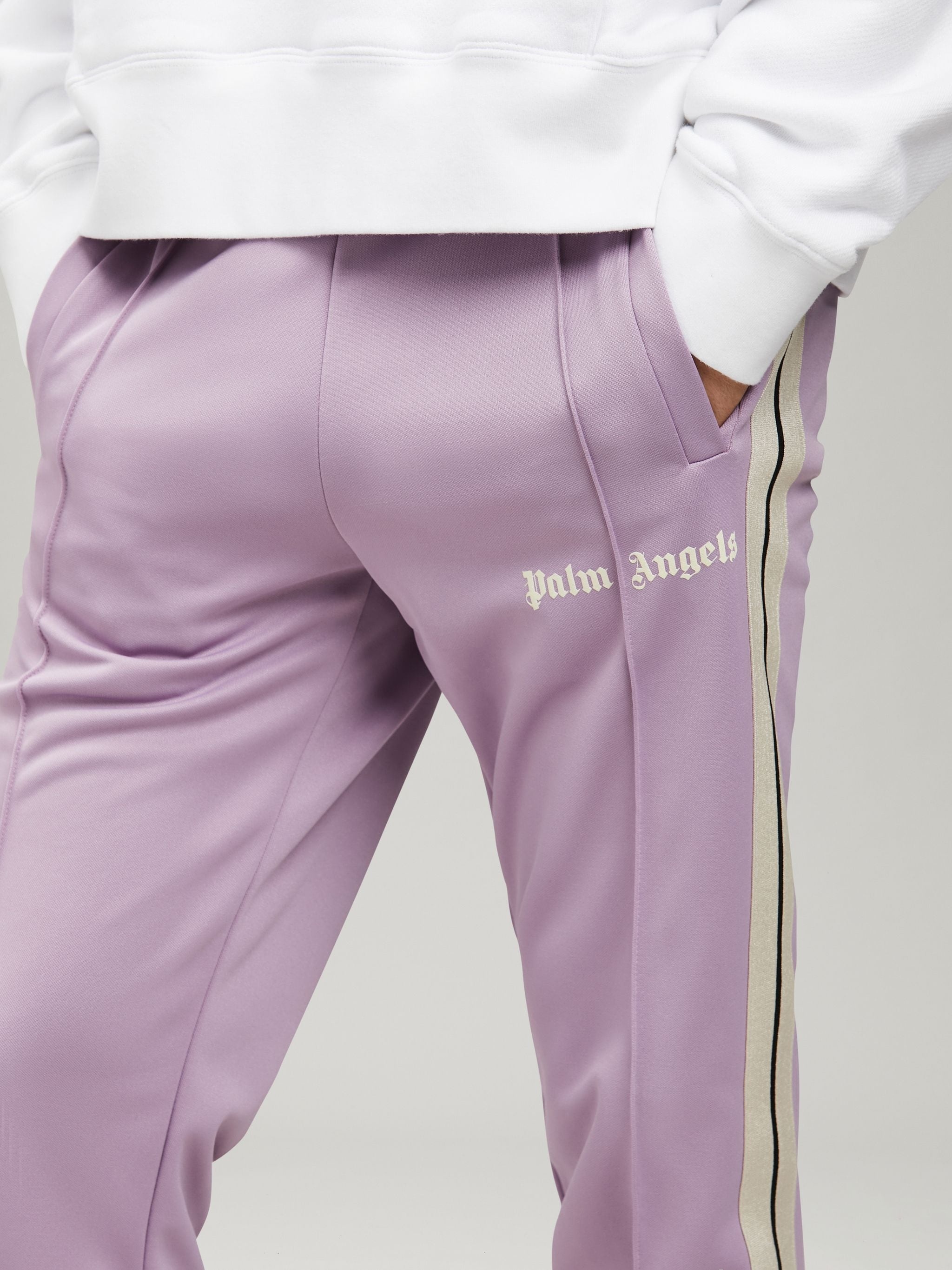 LILAC TRACK PANTS - 6