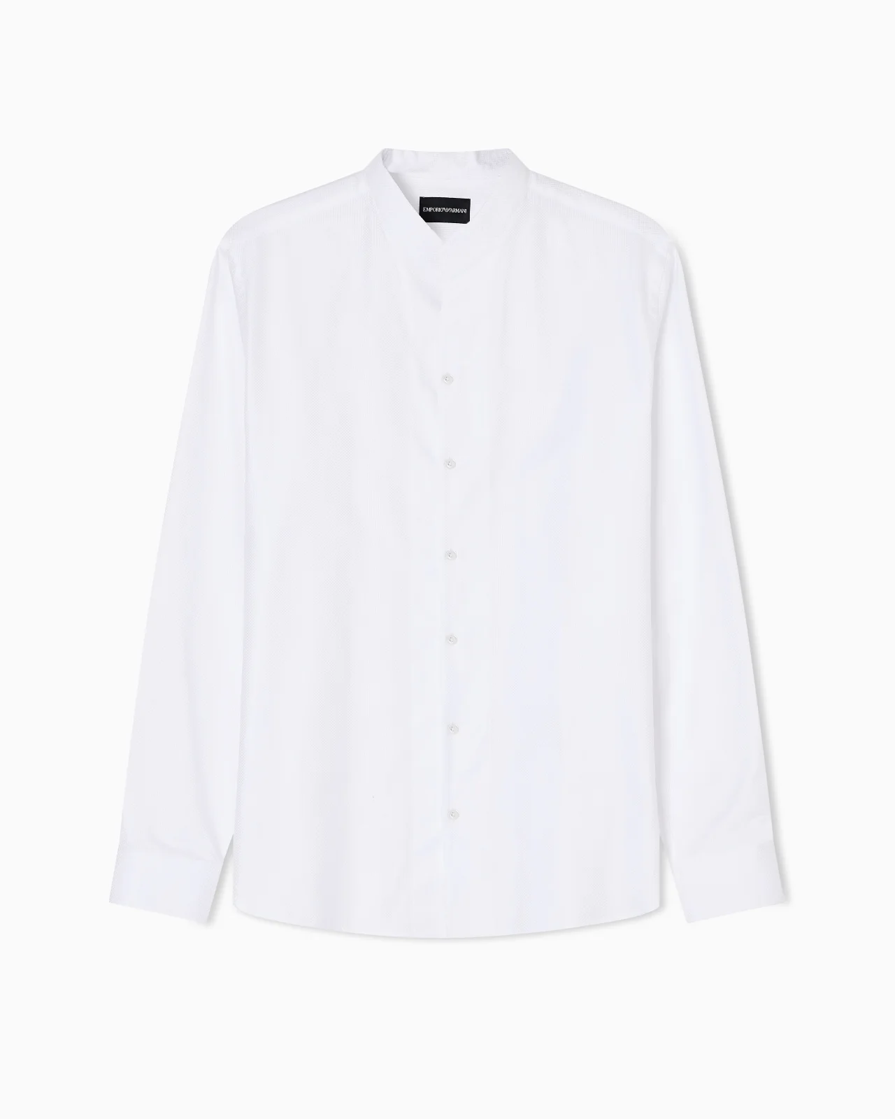 ARMURE COTTON SHIRT WITH GURU COLLAR - 1