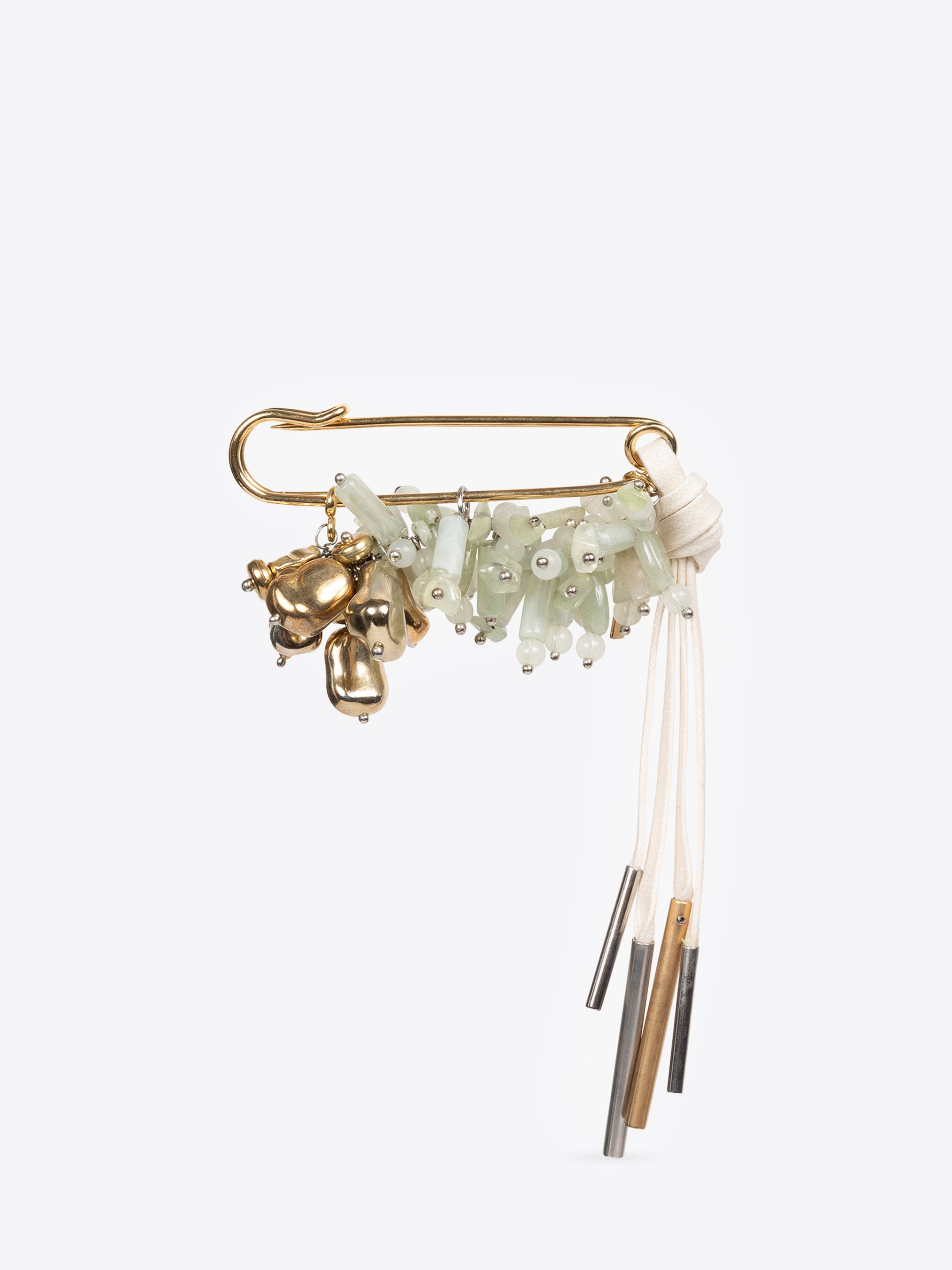 LARGE EMBELLISHED PIN BROOCH - 1