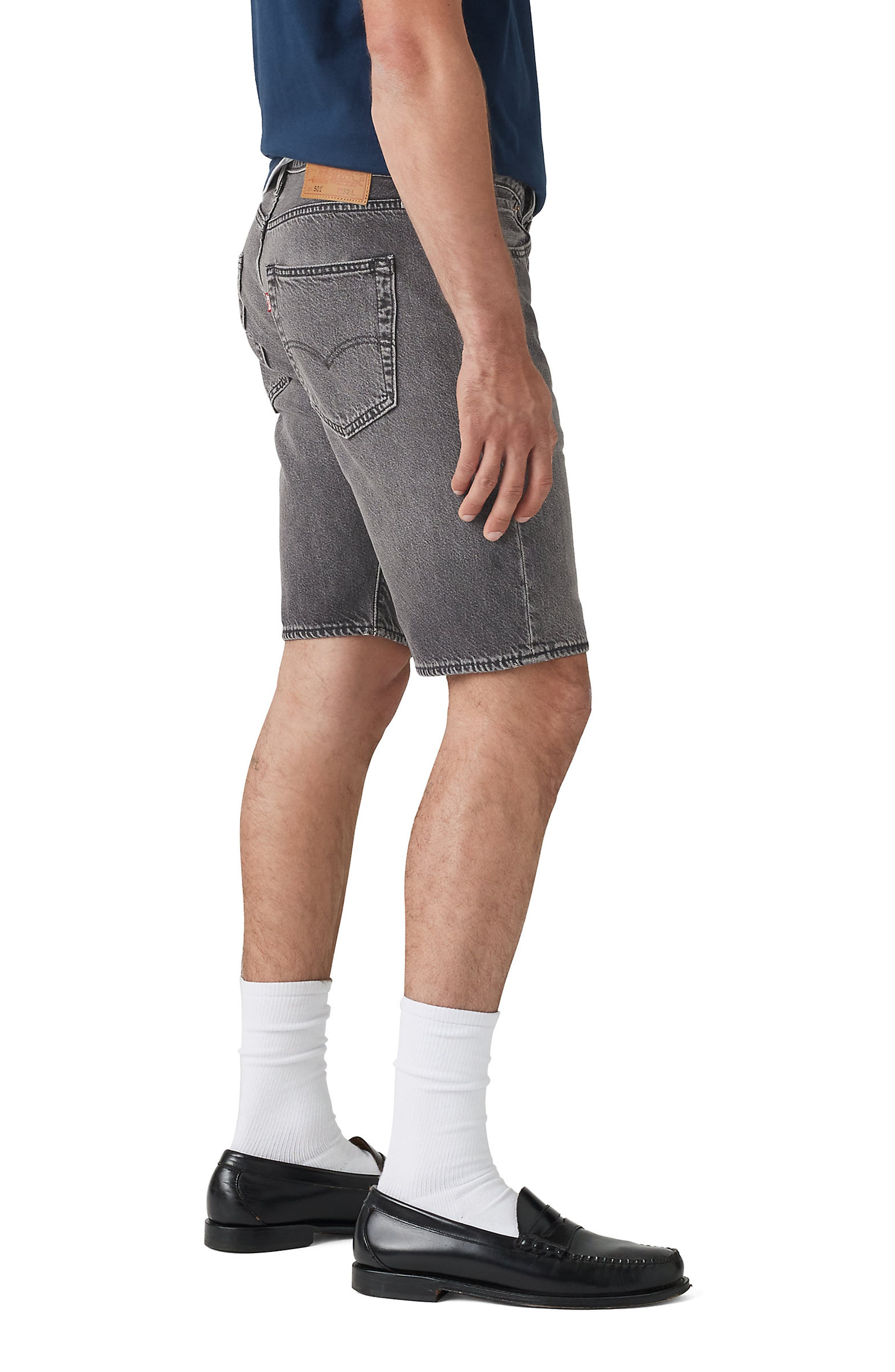 levi's 501® Original Fit Lightweight Denim Shorts in Dark Lane Shorts at Nordstrom - 3