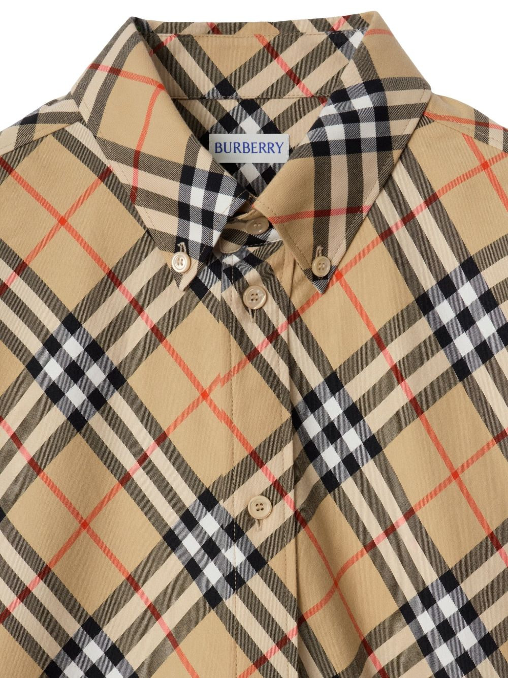 Check cotton shirt - 3