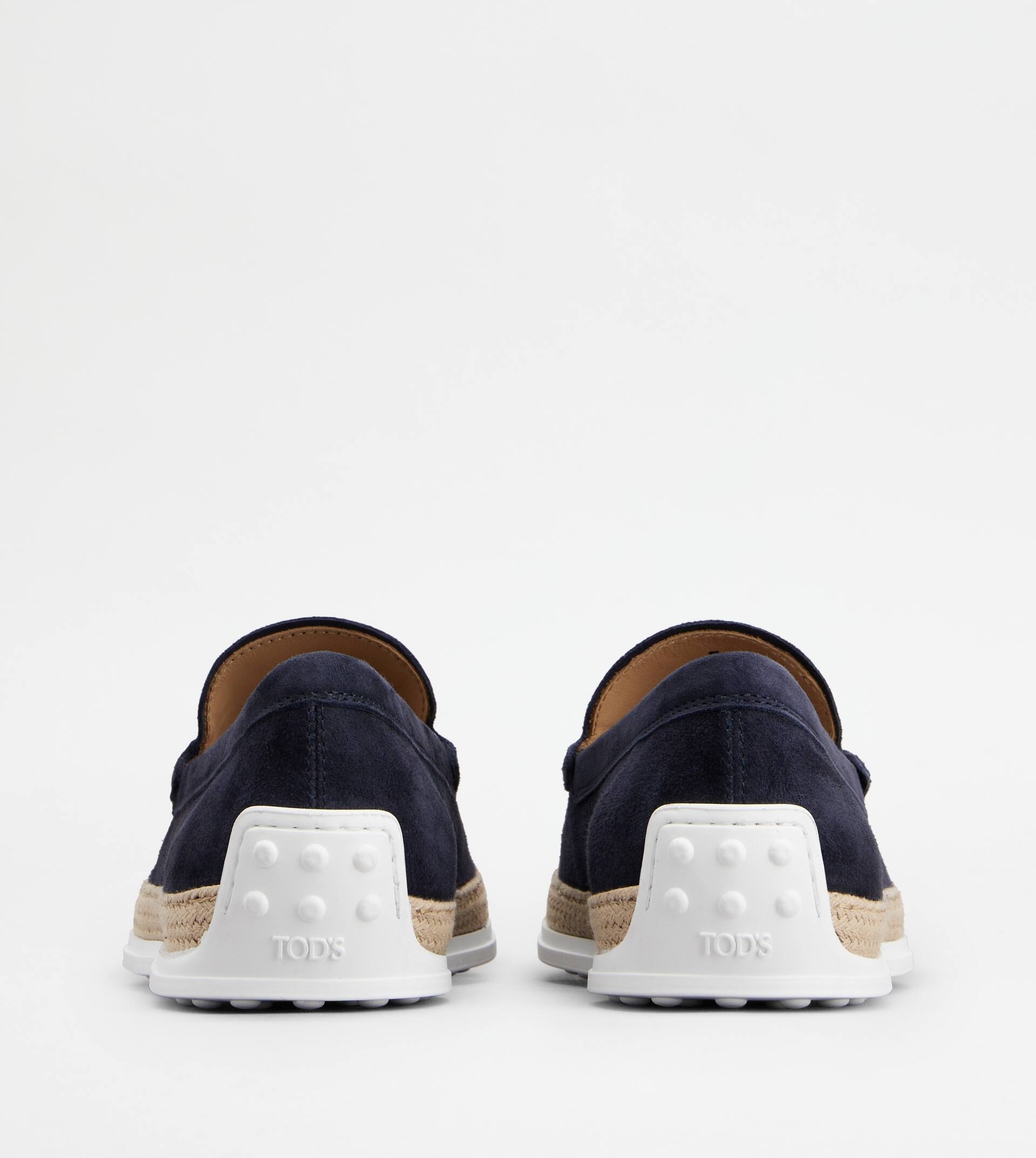 SLIP-ONS IN SUEDE - BLUE - 3