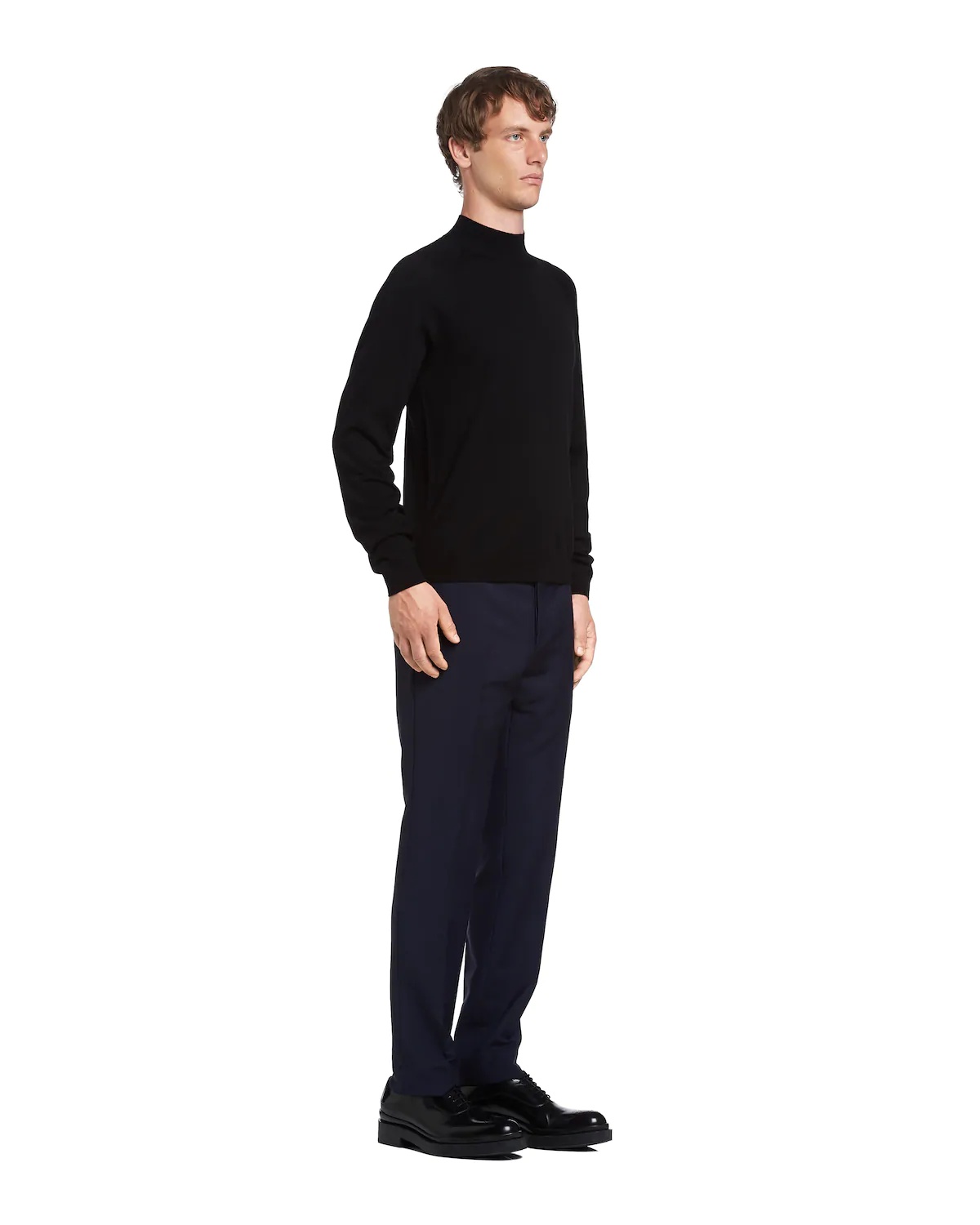 Worsted wool turtleneck sweater - 3