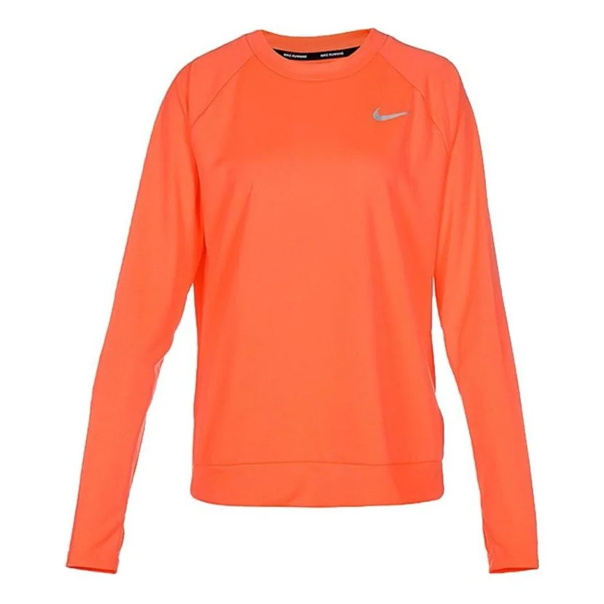 (WMNS) Nike AS W NK DF PACER Crew BRIGHT MANGO CU3271-854 - 1