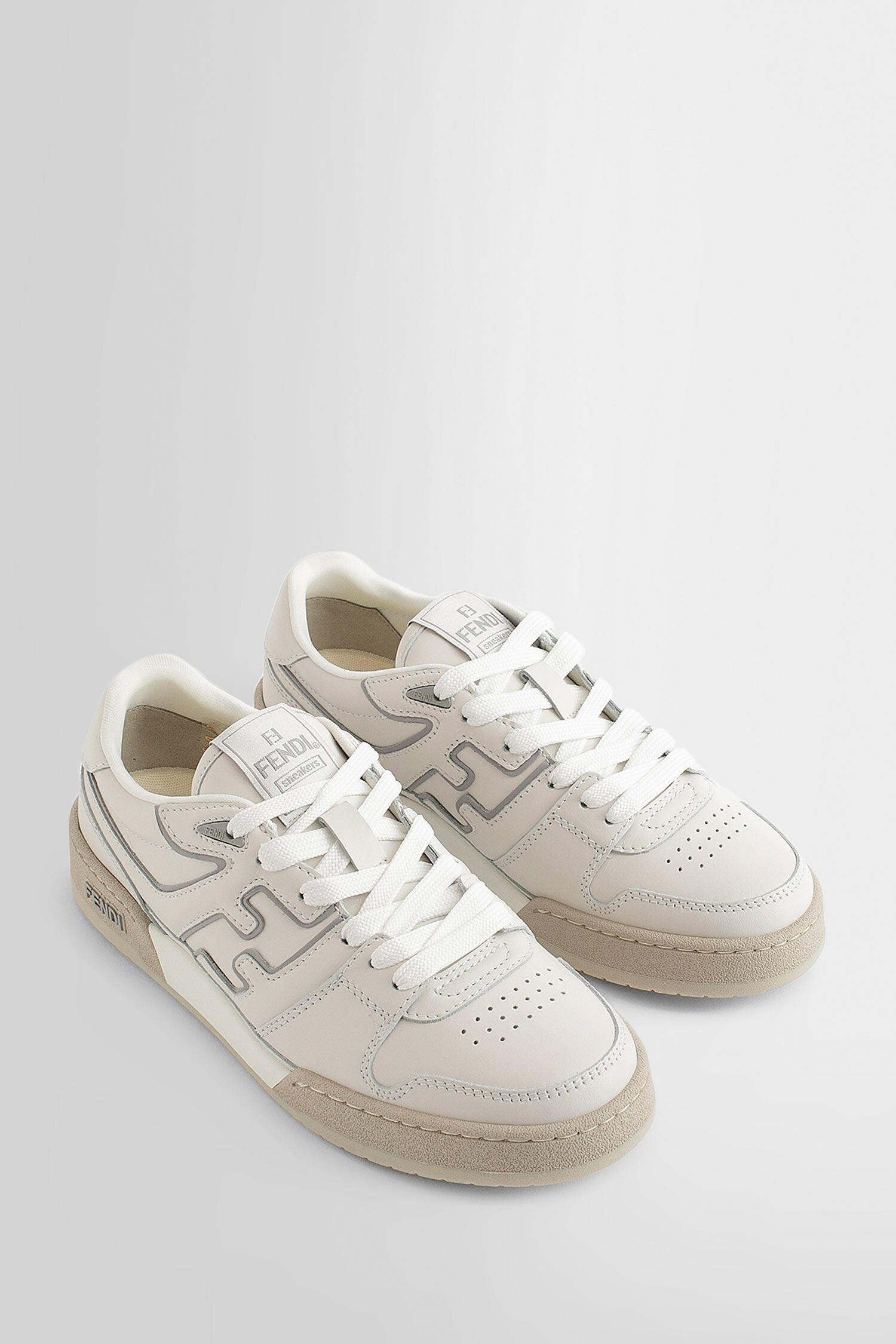 FENDI Match-Leather-Low-Top-Sneakers | antonioli | REVERSIBLE