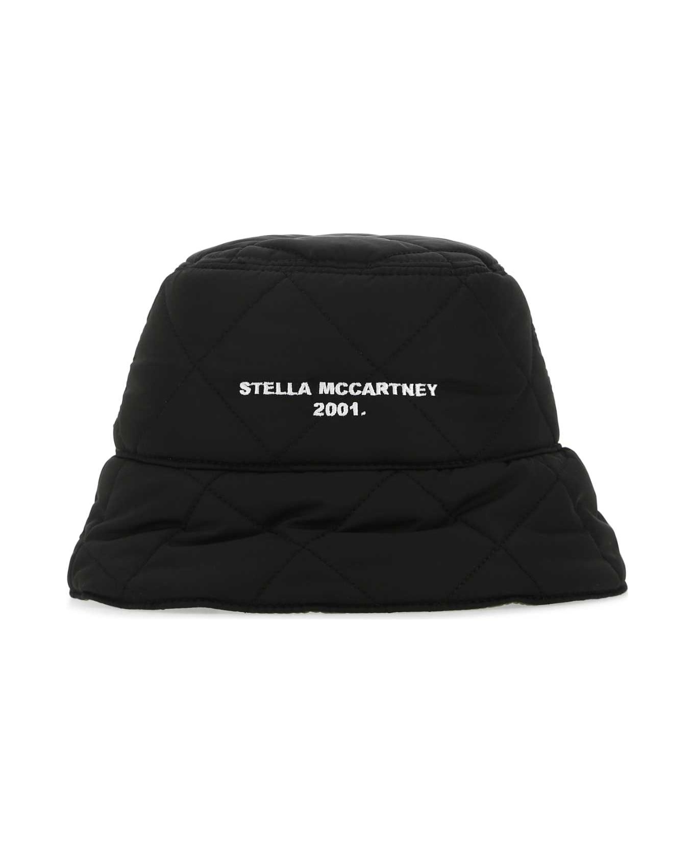 Black Nylon Hat - 1