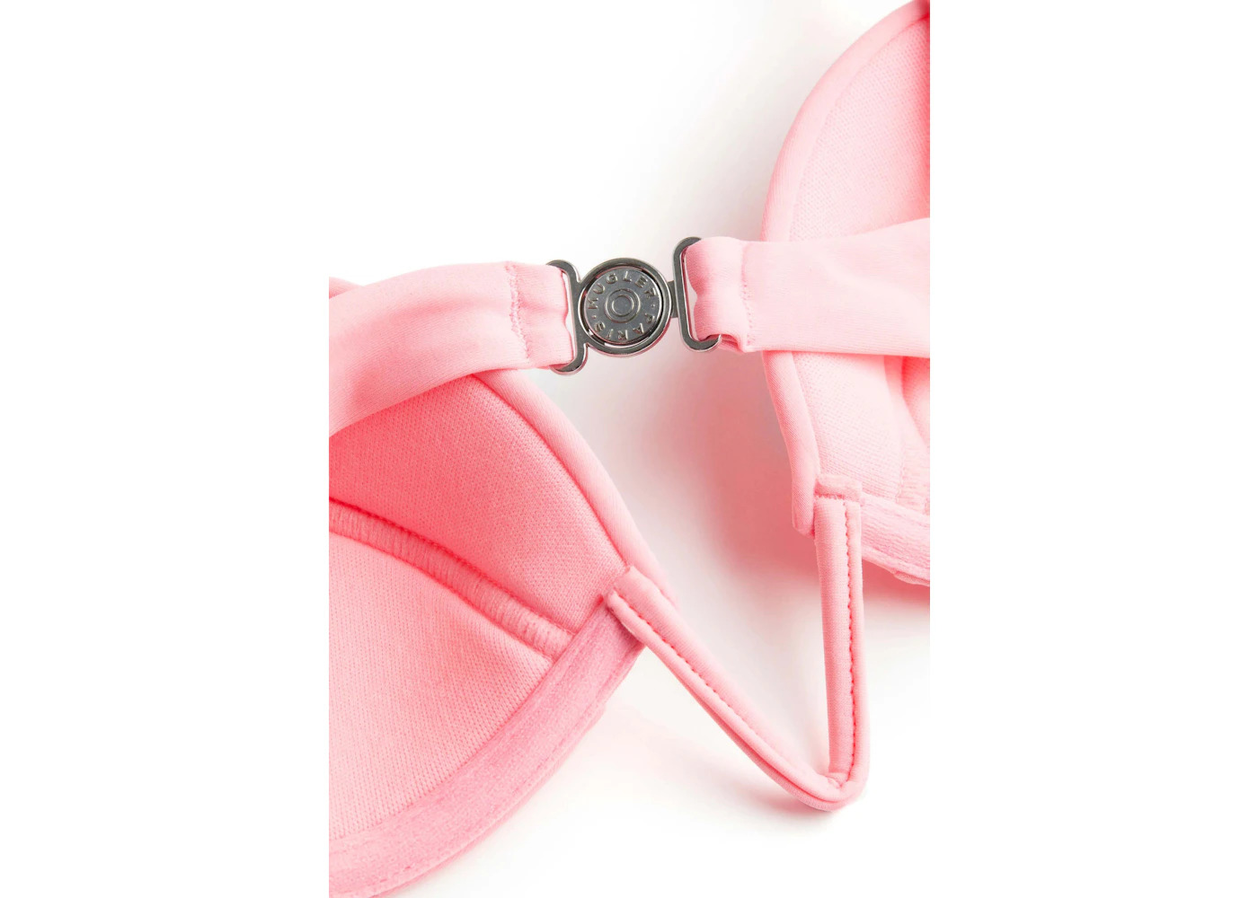 Mugler H&M Padded Bikini Top Pink - 2