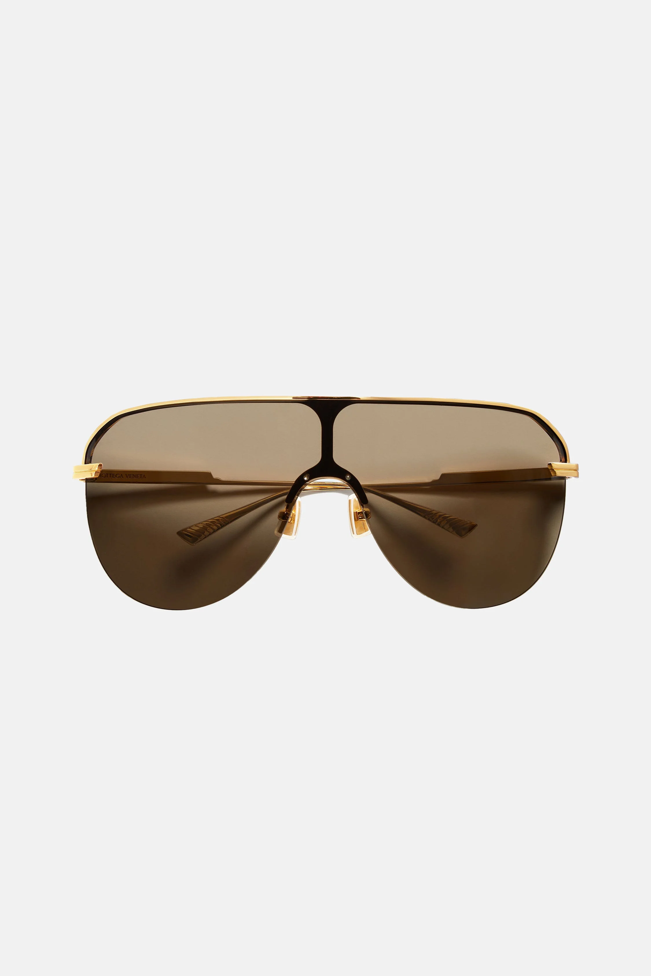 Long Ribbon Shield Sunglasses - 1