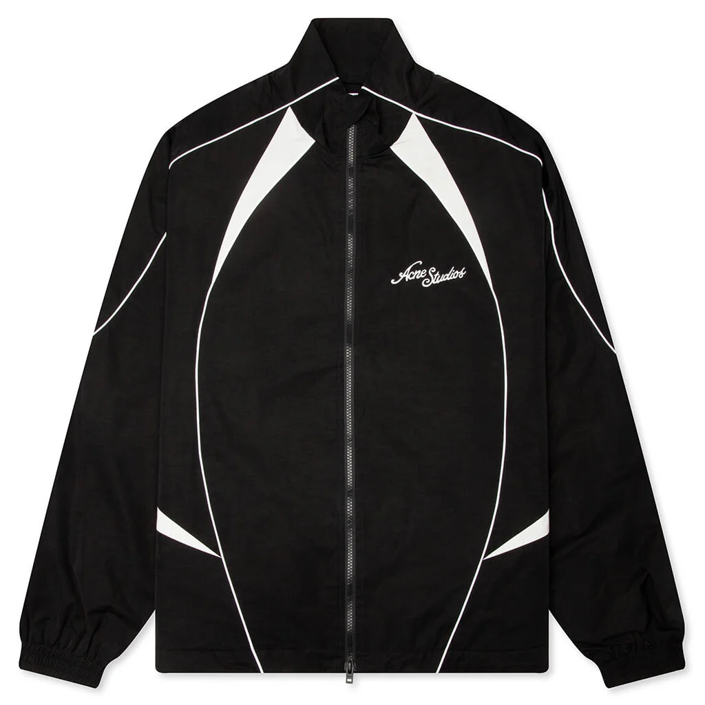 TECHNICAL LOGO JACKET - BLACK - 1