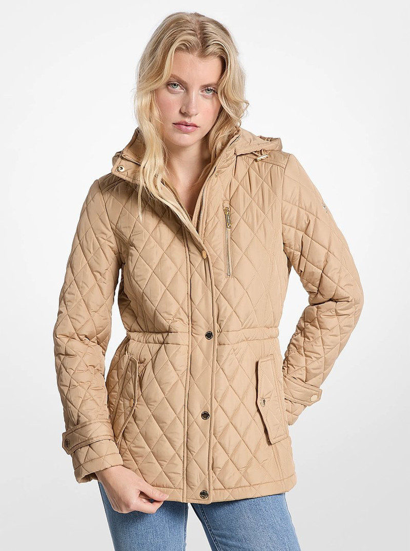 Quilted Hooded Jacket 1