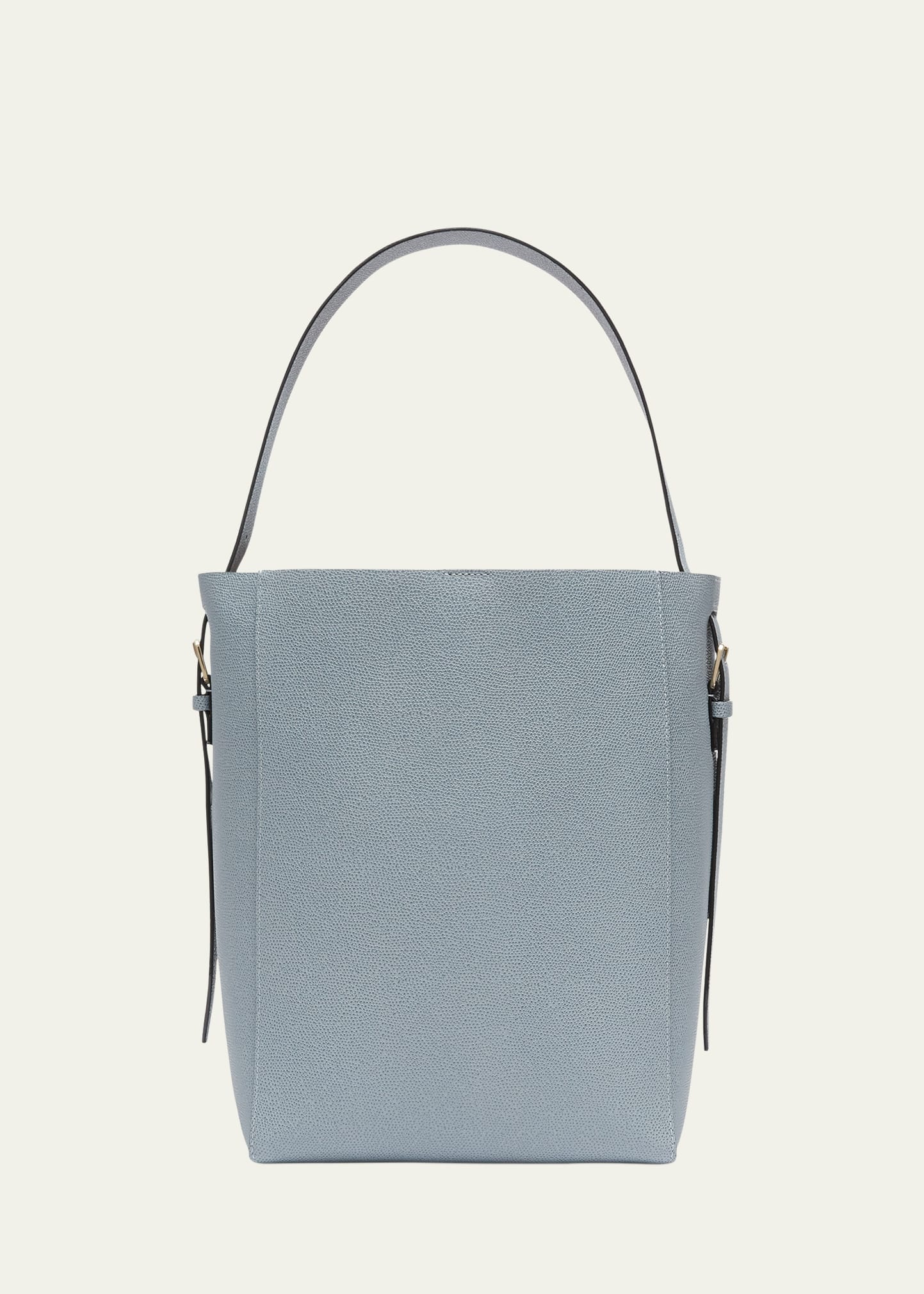 Secchiello Medium Leather Bucket Bag - 3