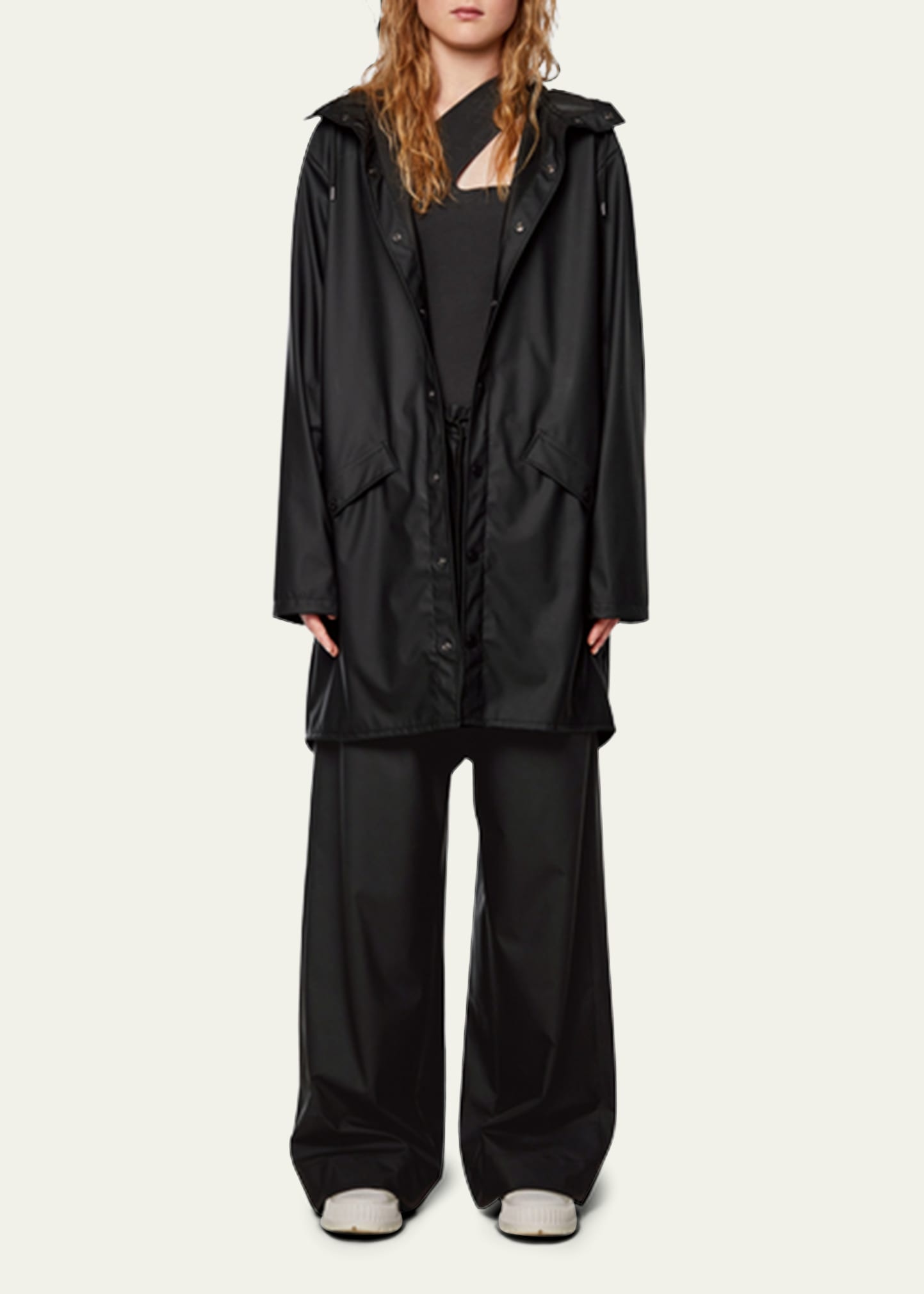 Long Snap-Front Jacket - 2