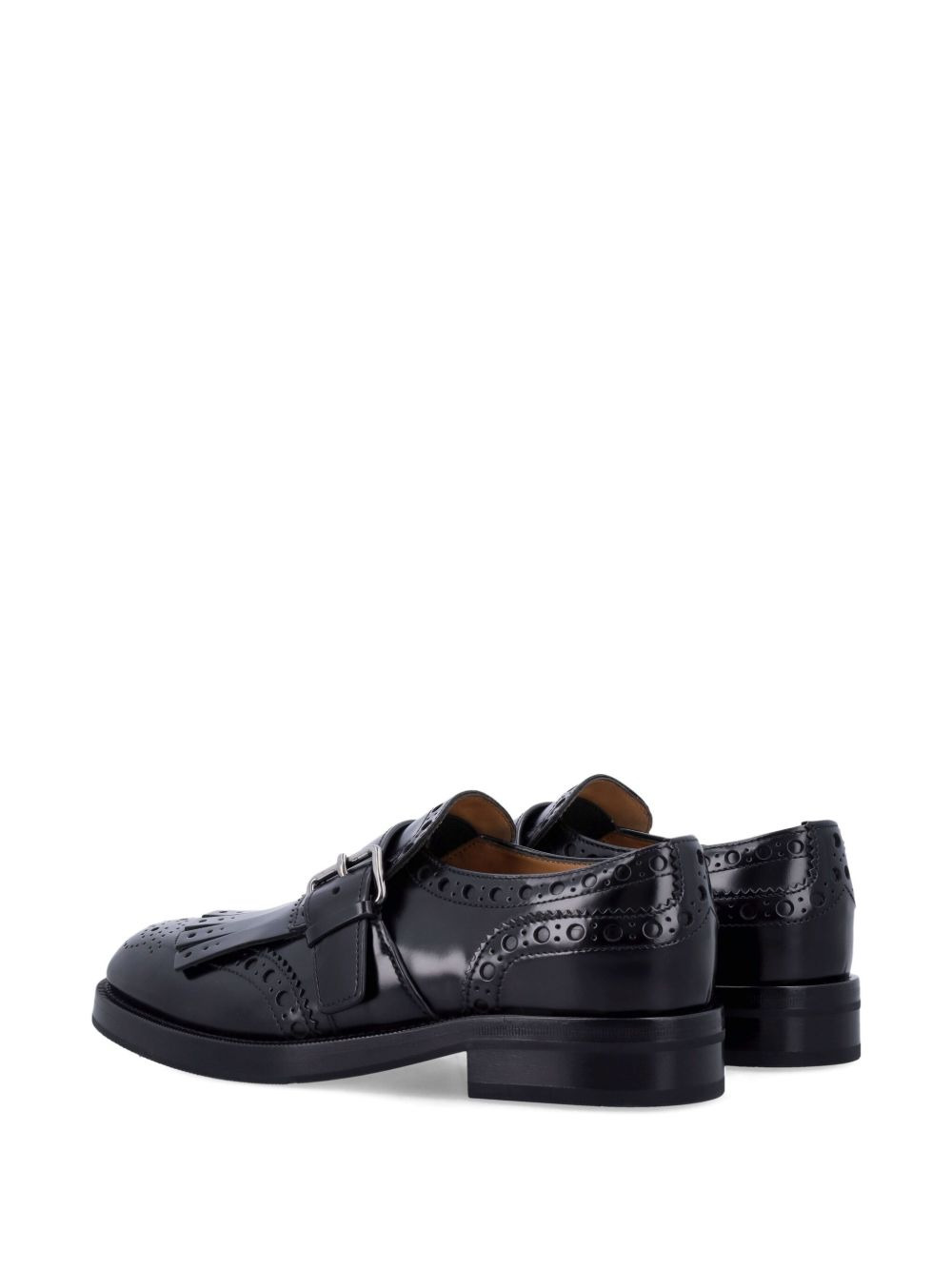 fringe buckle Oxford shoes - 3