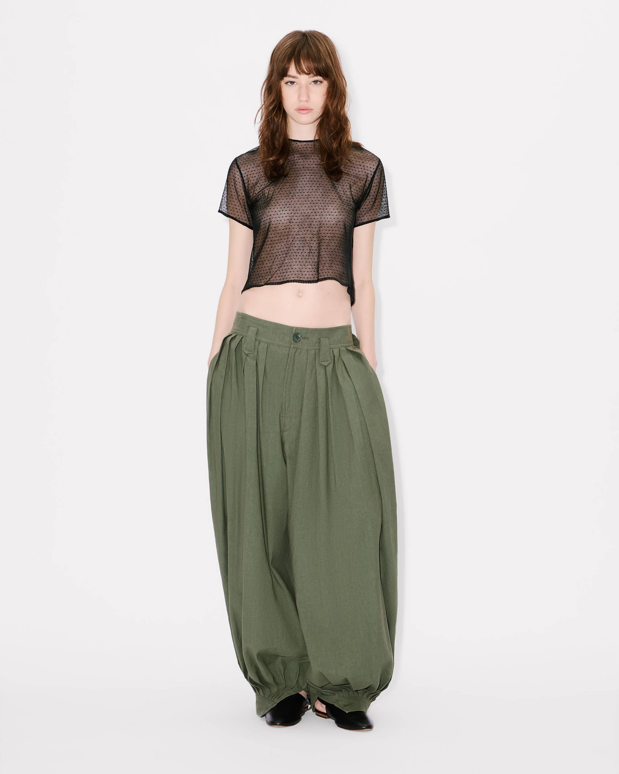 Balloon pants in cotton - 3