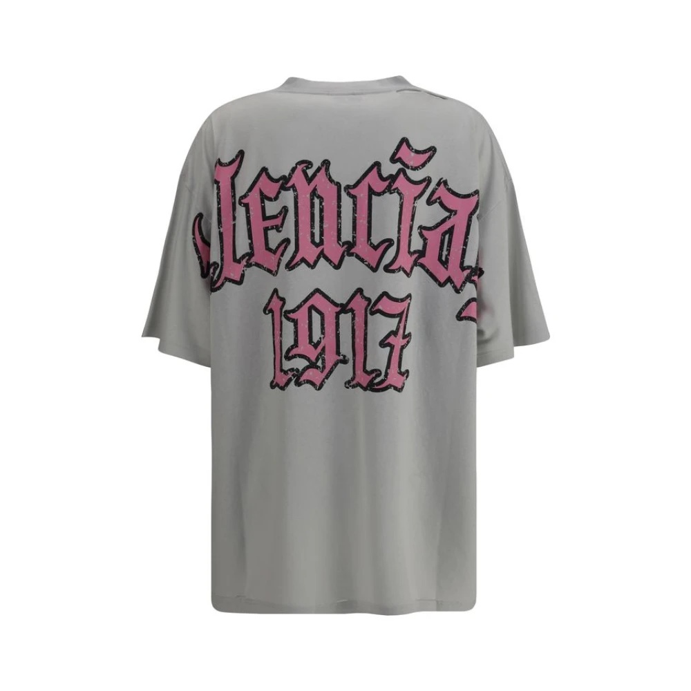 BALENCIAGA VINTAGE OVERSIZED T-SHIRT WITH MONOGRAM | miinto
