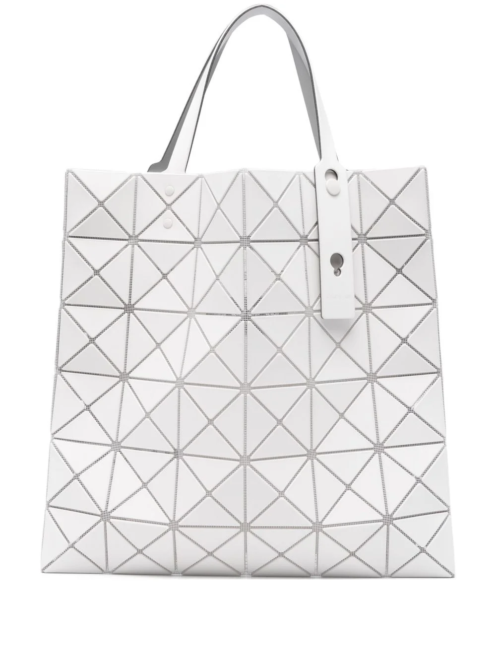Prism geometric-pattern tote bag - 1