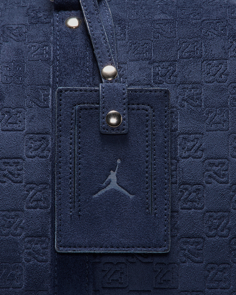 Jordan Suede Monogram Duffel (40L) 5