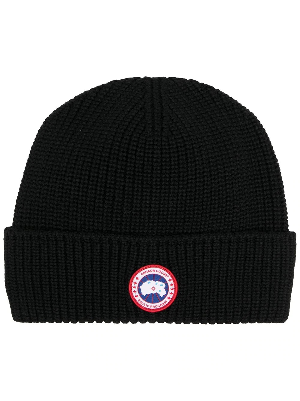 logo patch beanie - 1