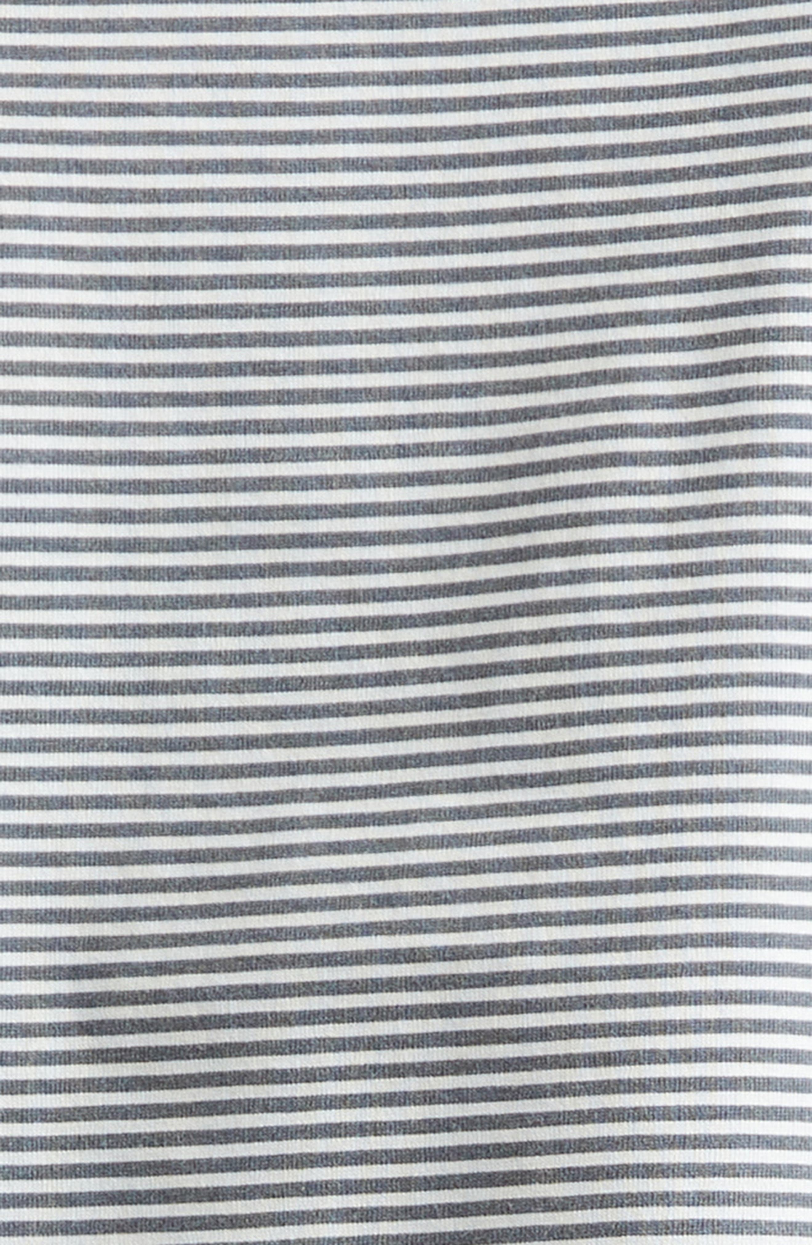 burberry Stripe Chest Logo T-Shirt in Magnet at Nordstrom - 6