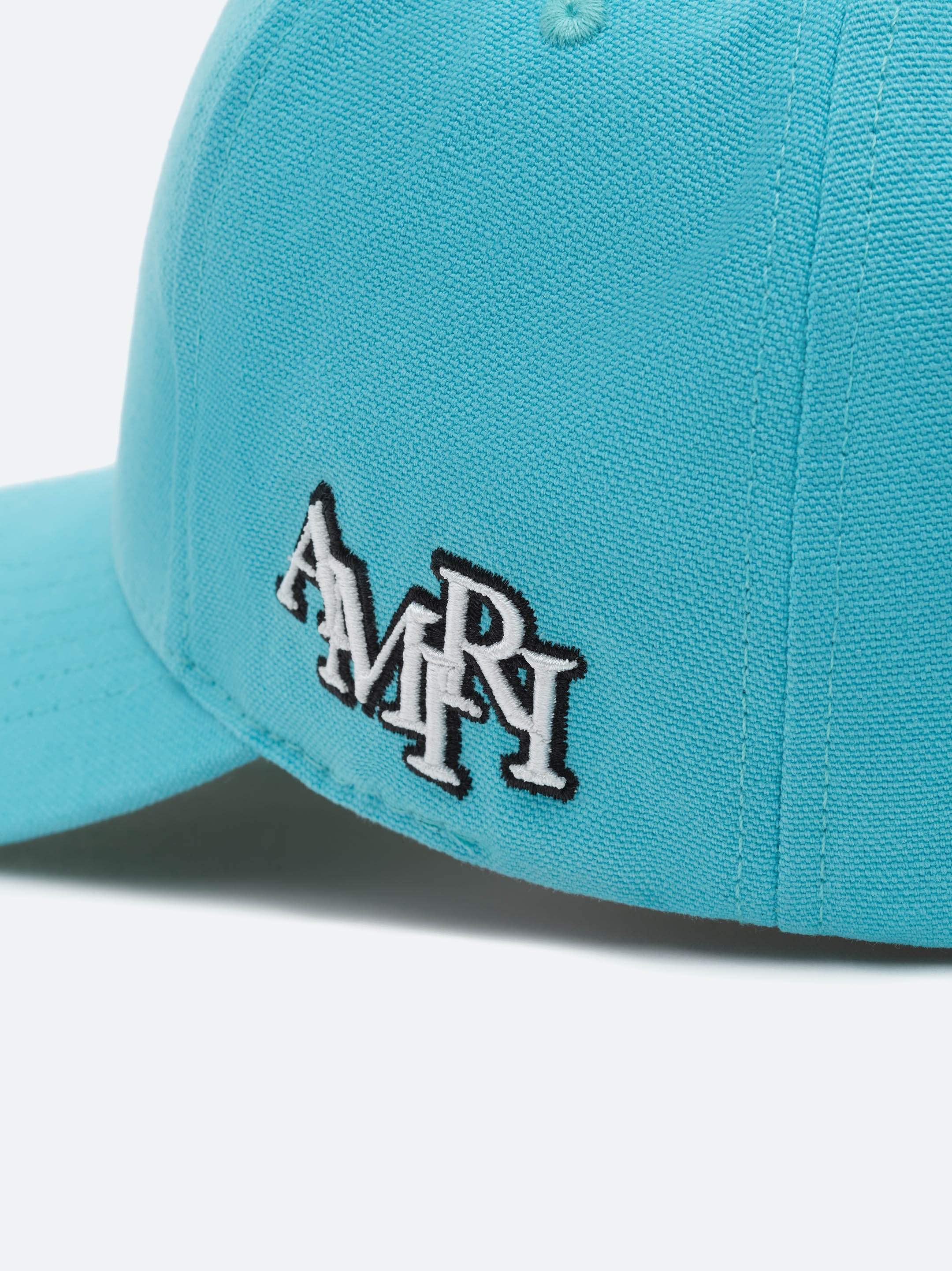 XO FULL CANVAS HAT- AQUA/WHITE - 5