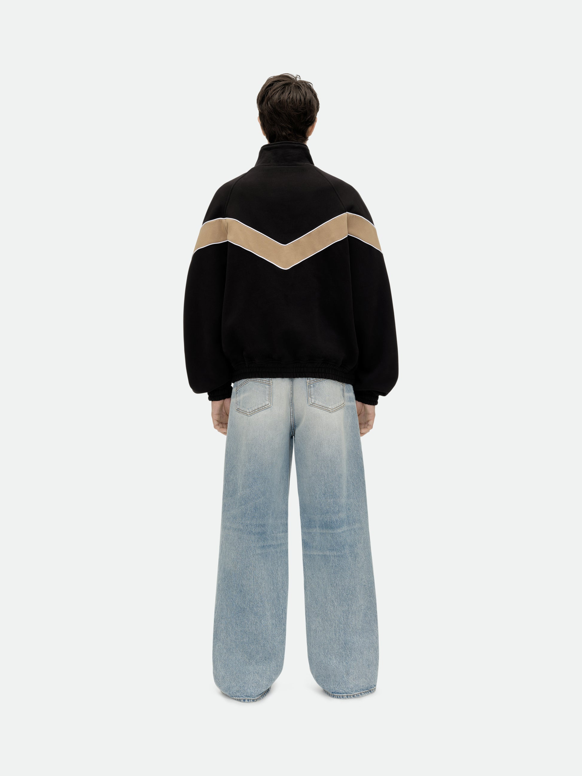 FLEECE ARMY TRACK JACKET - 4