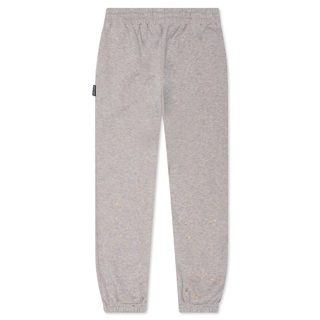 PALM ANGELS PXP PAINTED CLASSIC SWEATPANTS - MELANGE GREY - 2