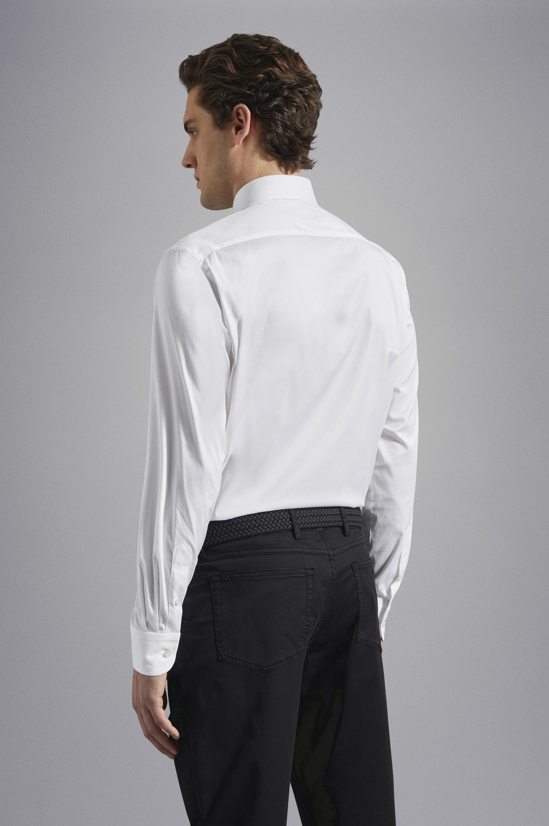 STRETCH COTTON SHIRT - 3