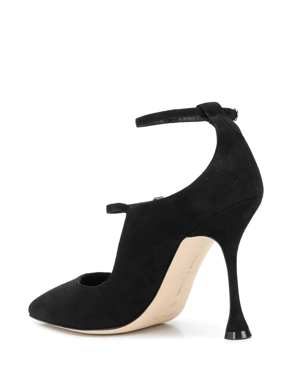 Tomiris suede Mary Jane pumps - 3