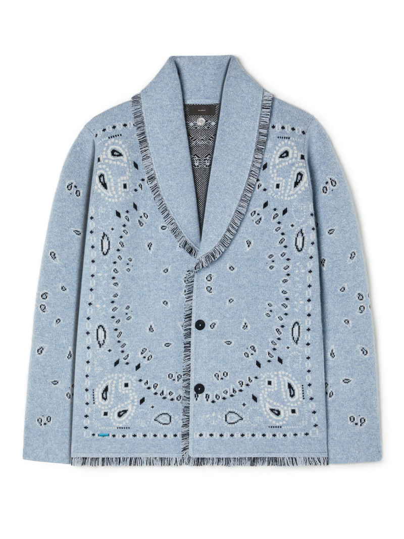 Bandana Jacquard Cardigan 1