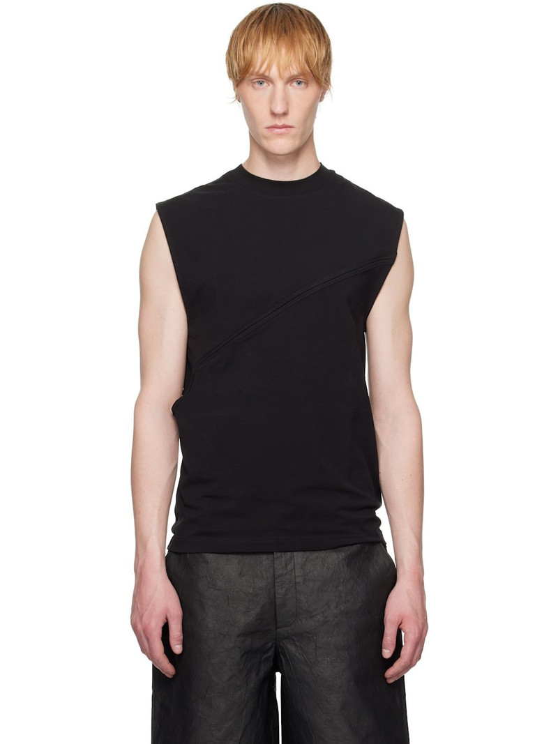 Black Pleistos Tank Top 1
