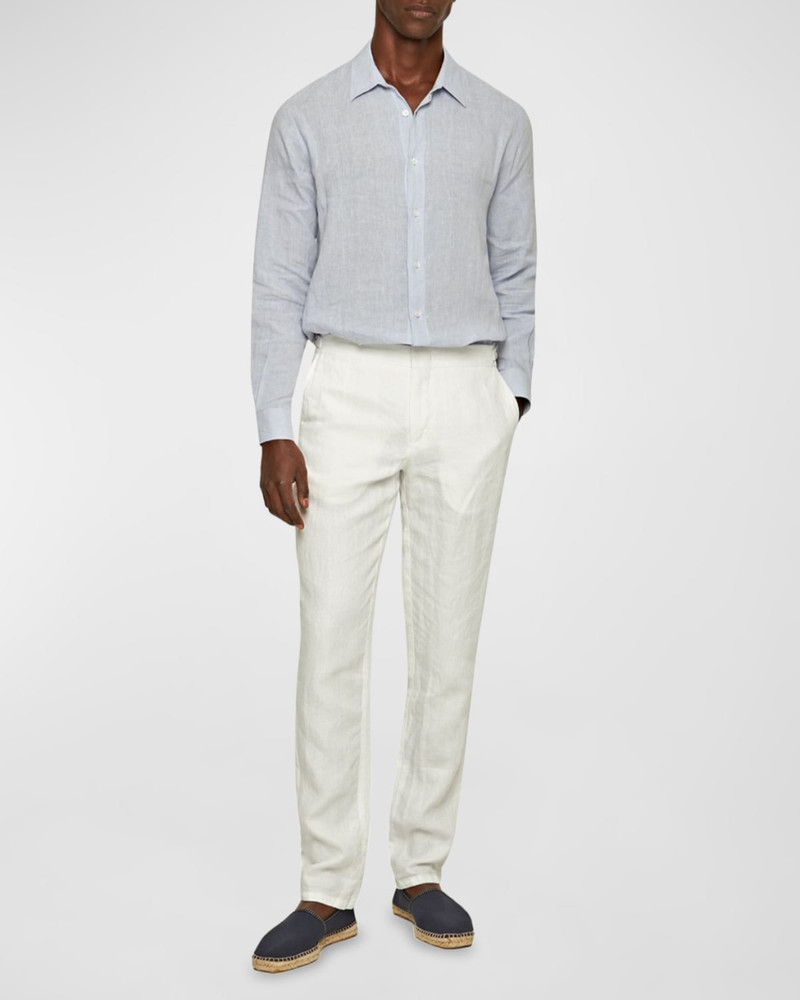 ORLEBAR BROWN Men's Griffon Tailored Linen Pants outlook