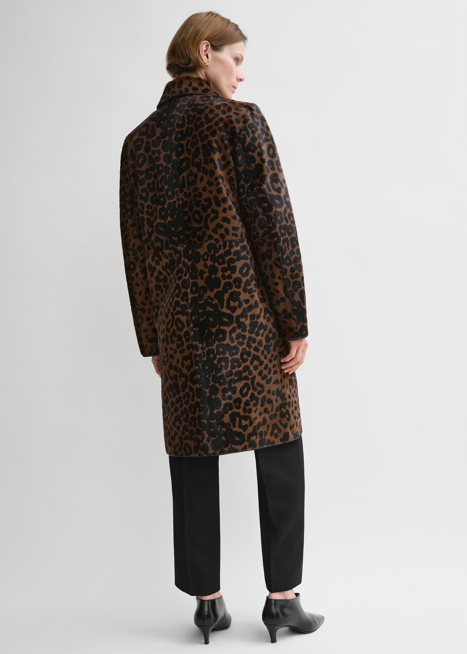 Pony hair coat leopard - 4