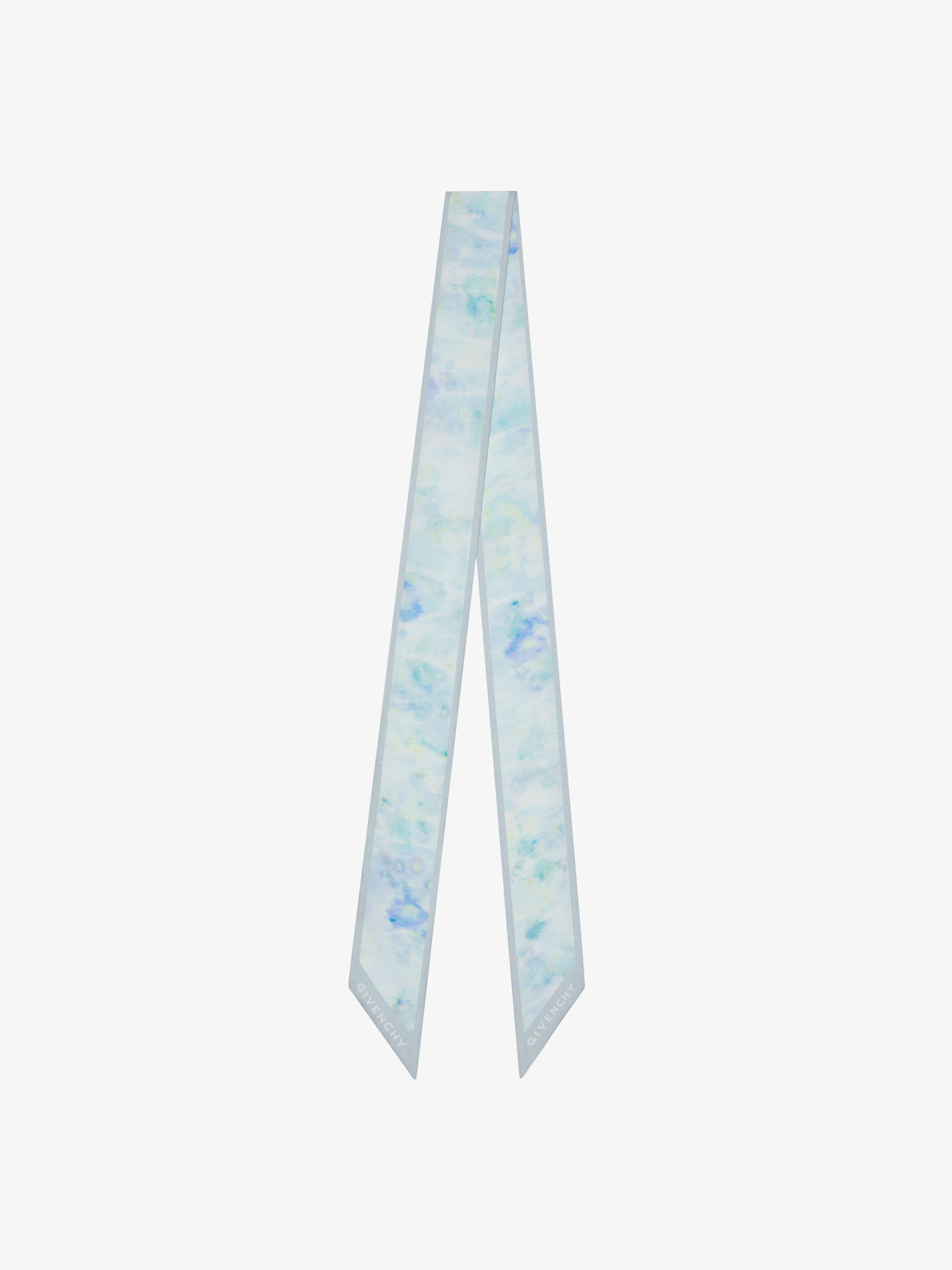 PRINTED BANDEAU IN SILK - 1
