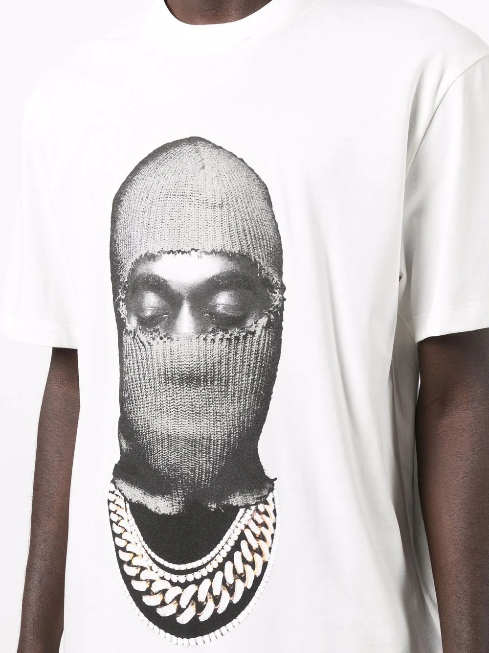 Mask graphic-print T-shirt - 5