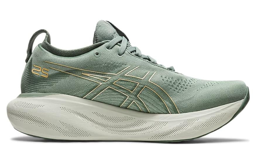 (WMNS) ASICS Gel Nimbus 25 'Slate Grey Champagne' 1012B356-022 - 2