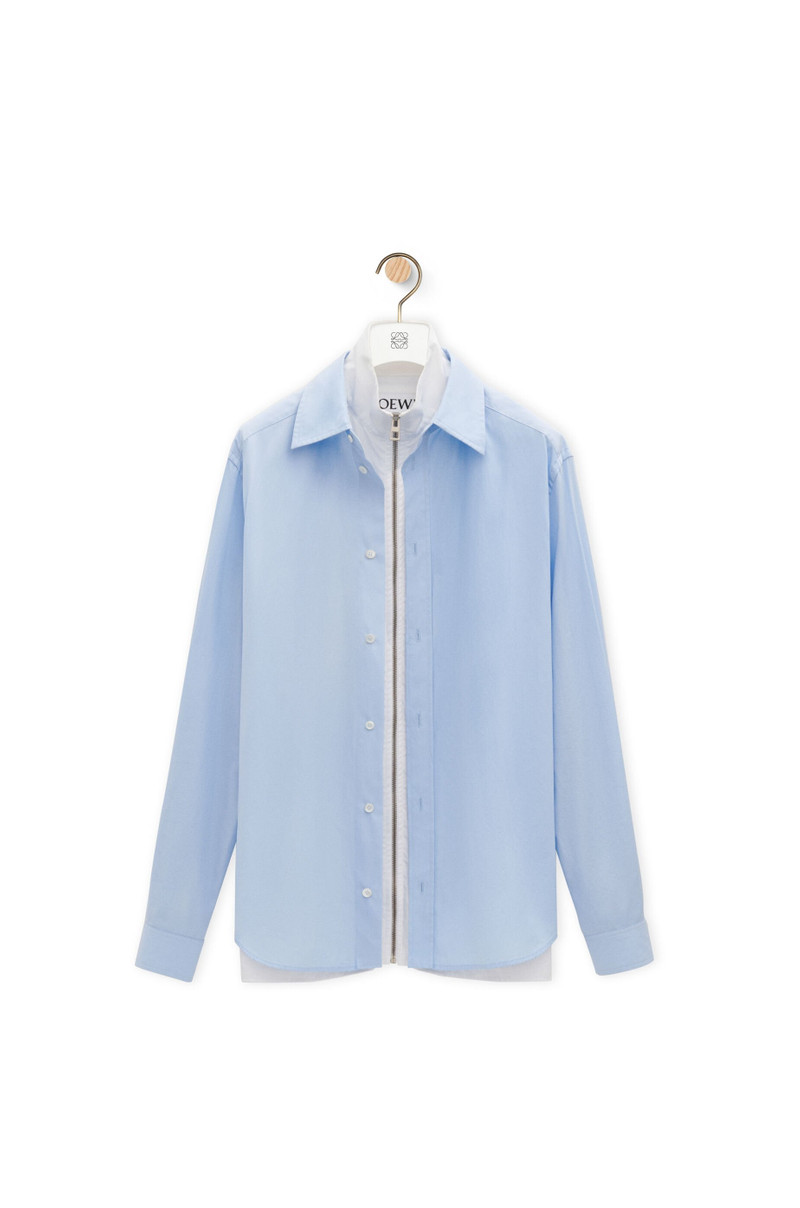 Hybrid shirt in cotton 1