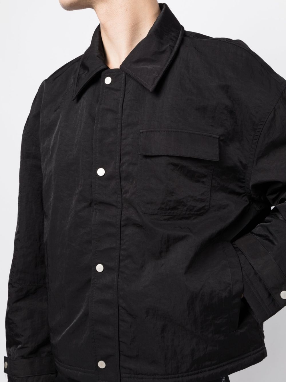 long-sleeve shirt jacket - 5